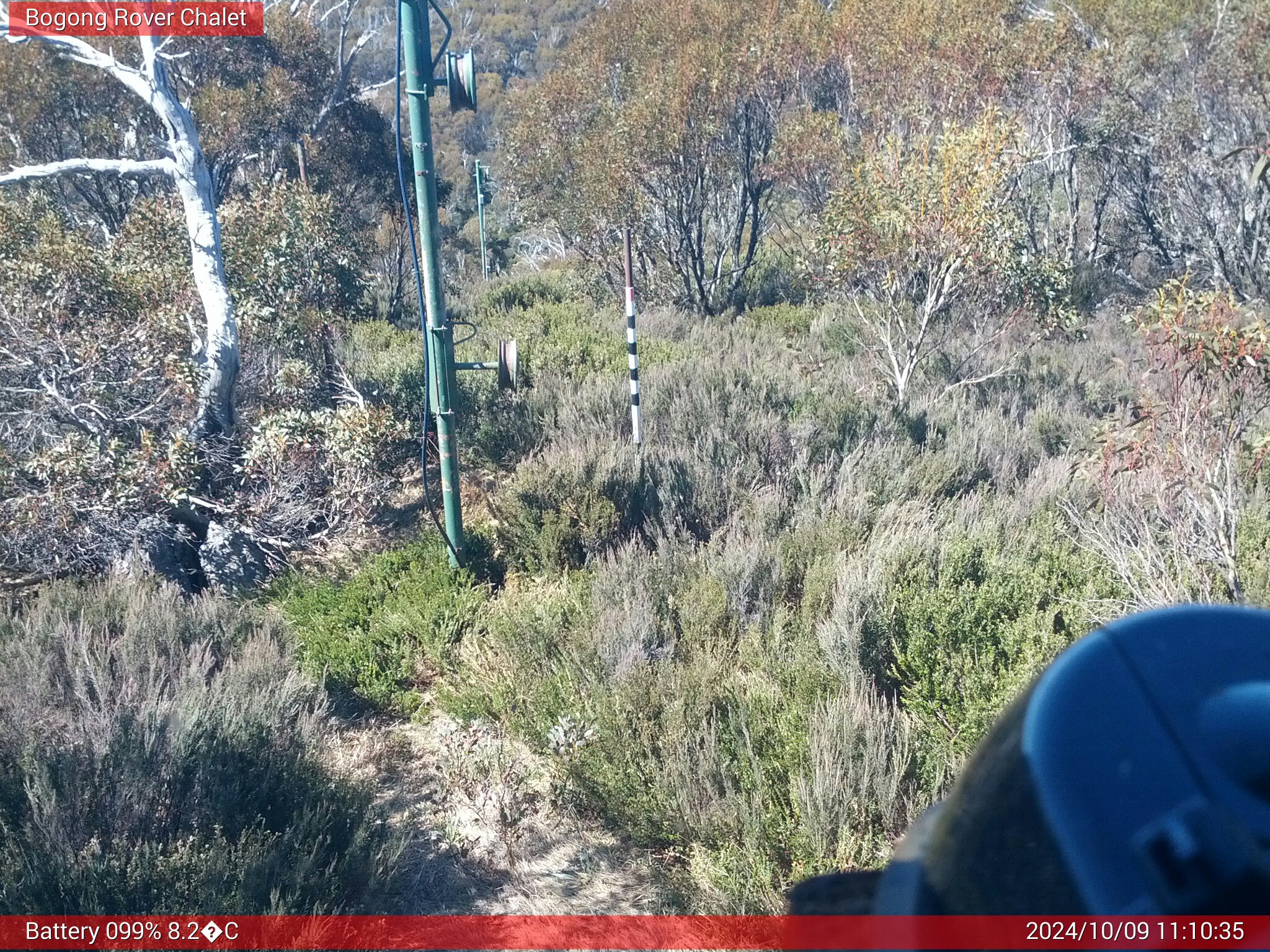 Bogong Web Cam 11:10am Wednesday 9th of October 2024