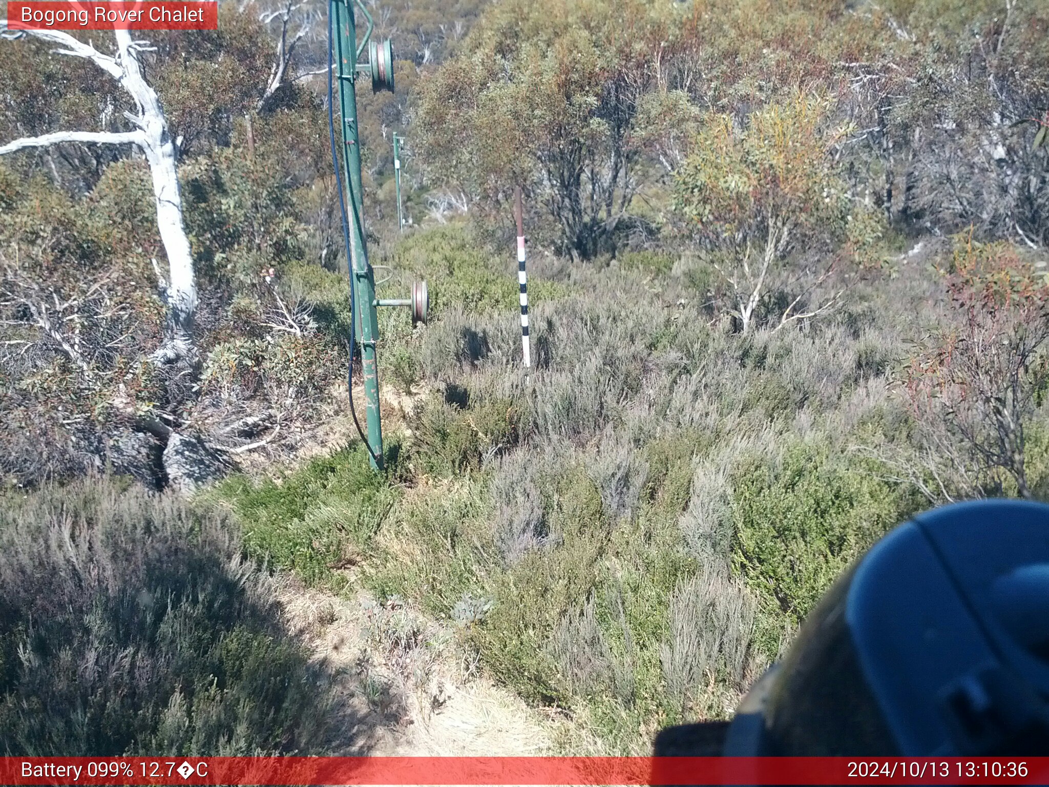 Bogong Web Cam 1:10pm Sunday 13th of October 2024