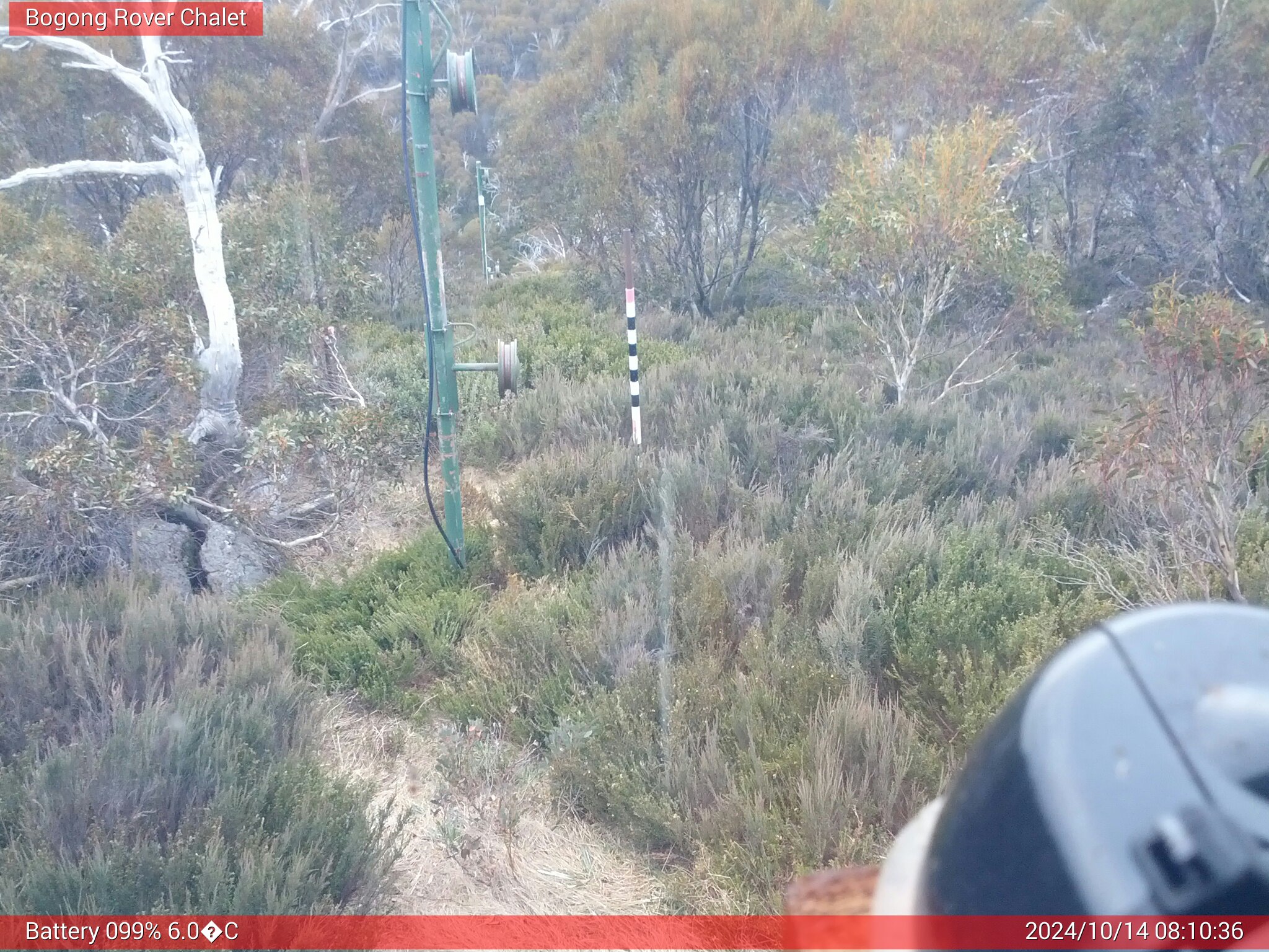 Bogong Web Cam 8:10am Monday 14th of October 2024