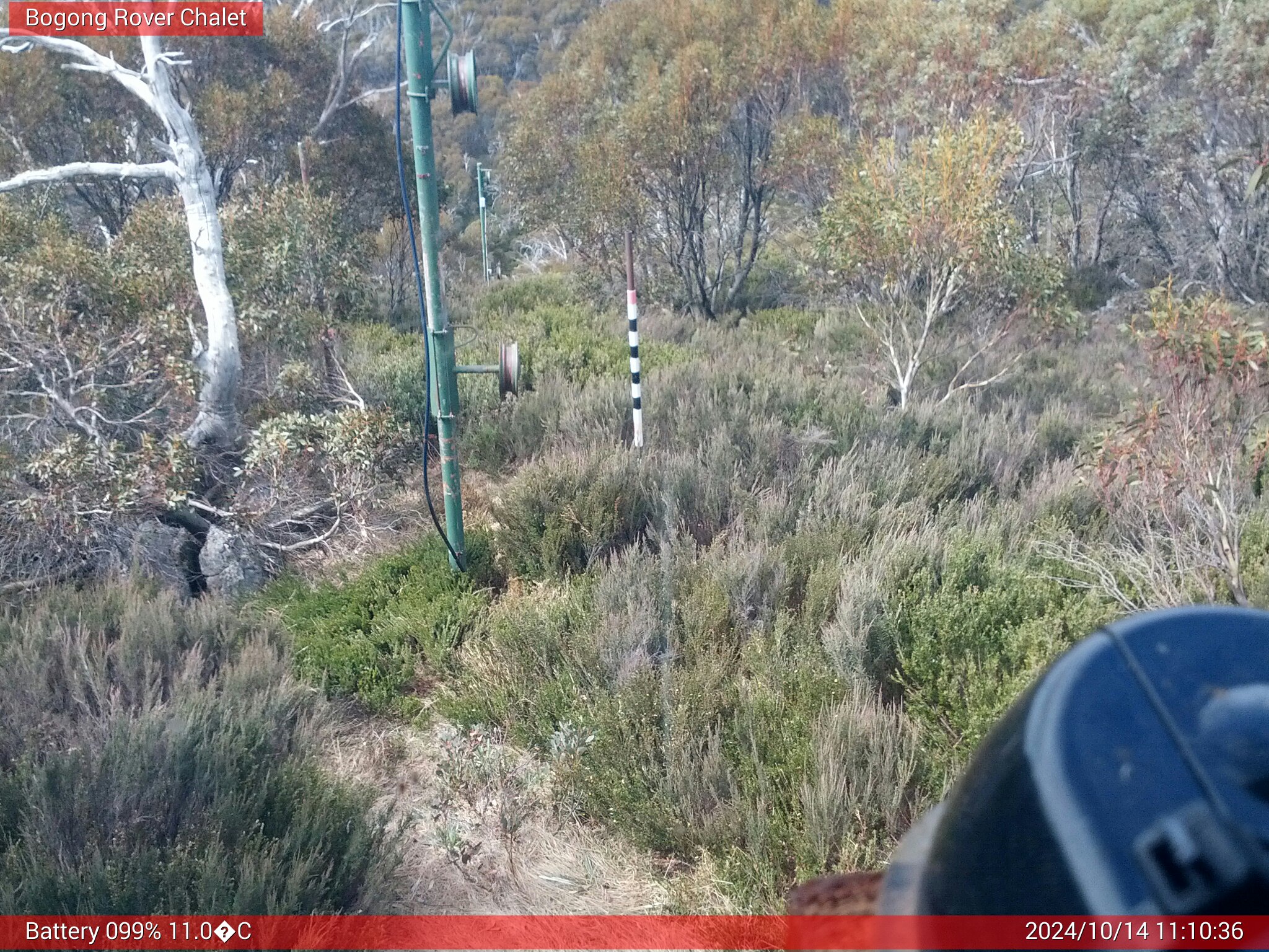 Bogong Web Cam 11:10am Monday 14th of October 2024