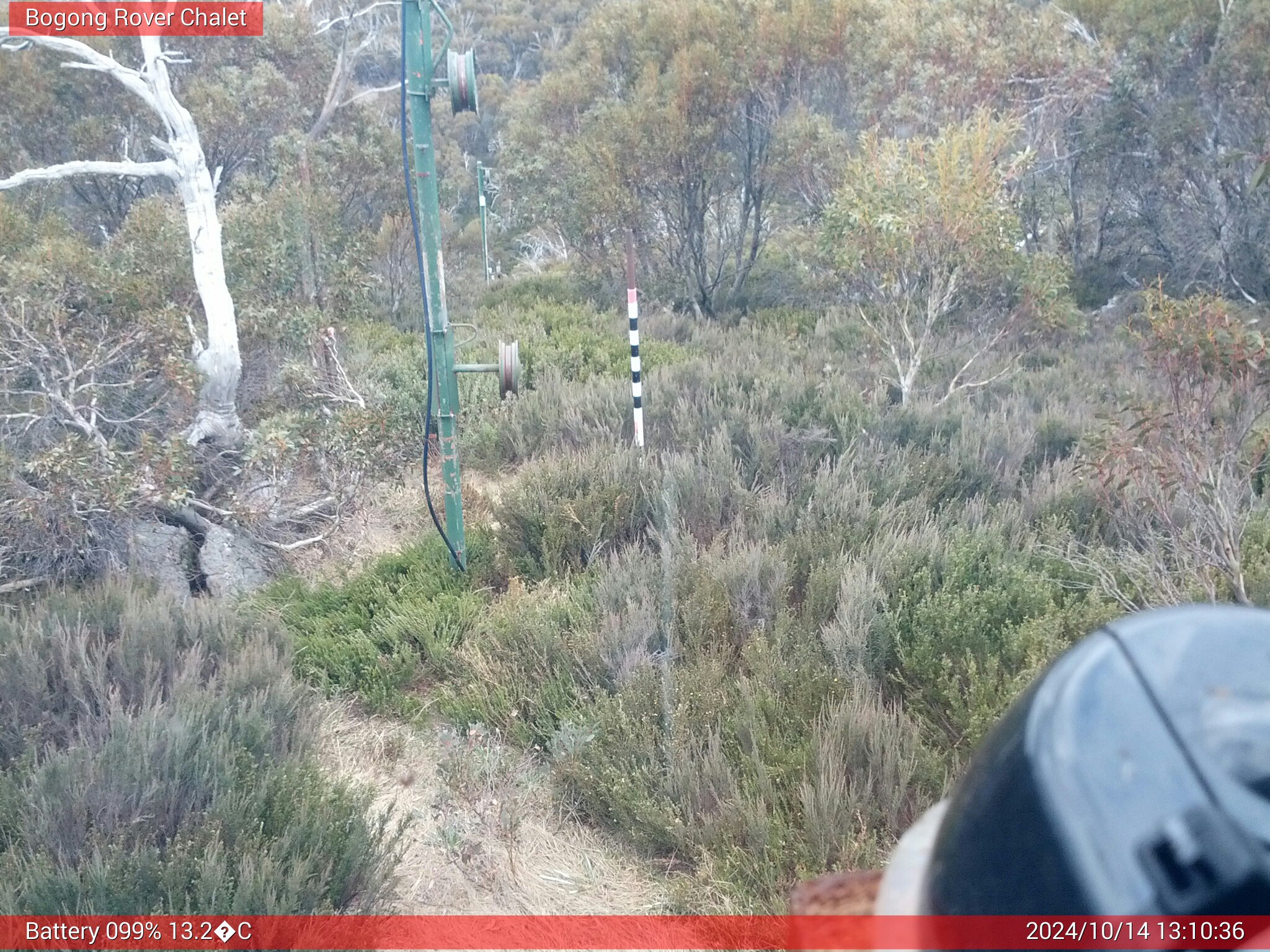 Bogong Web Cam 1:10pm Monday 14th of October 2024