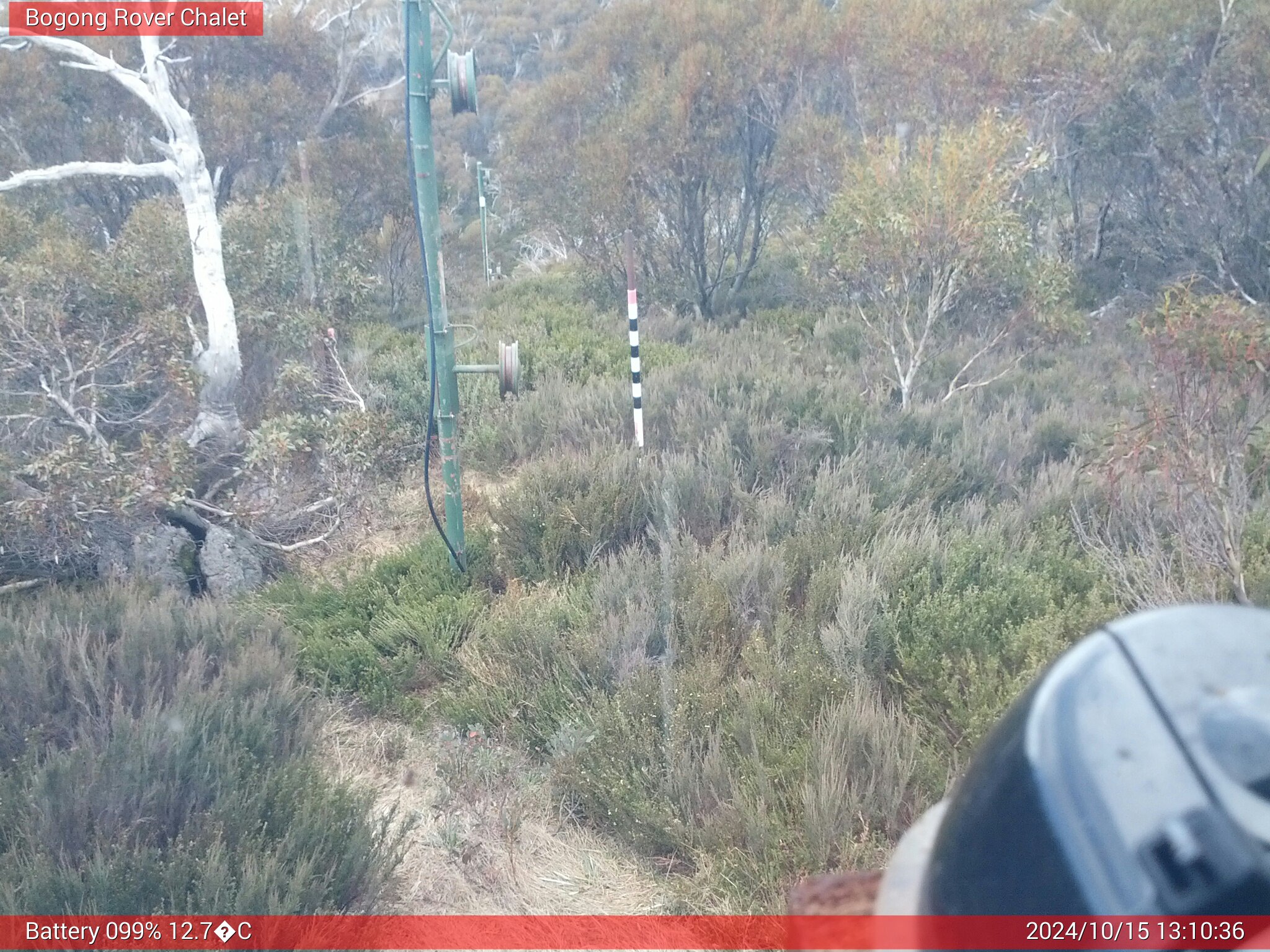 Bogong Web Cam 1:10pm Tuesday 15th of October 2024