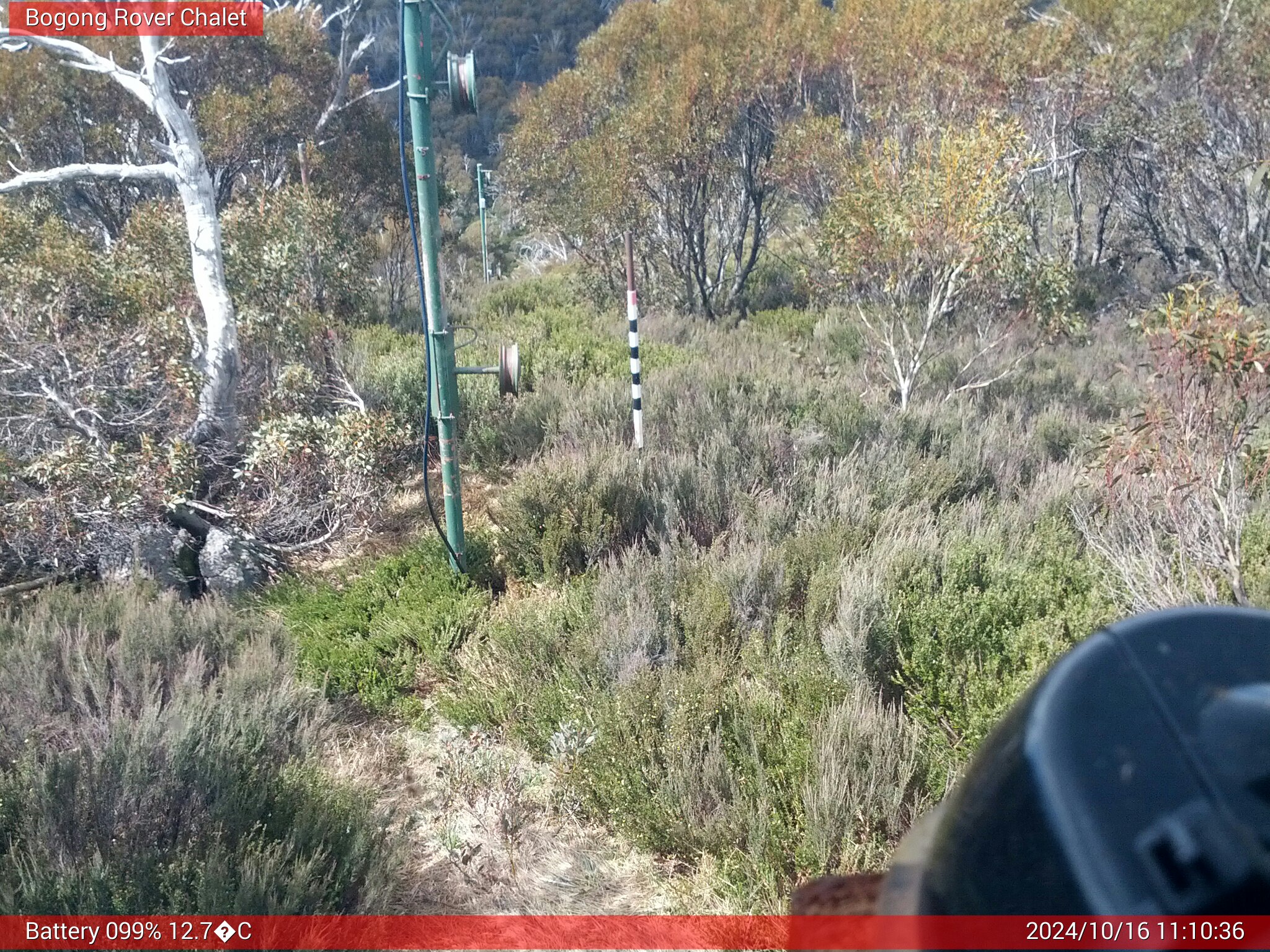 Bogong Web Cam 11:10am Wednesday 16th of October 2024