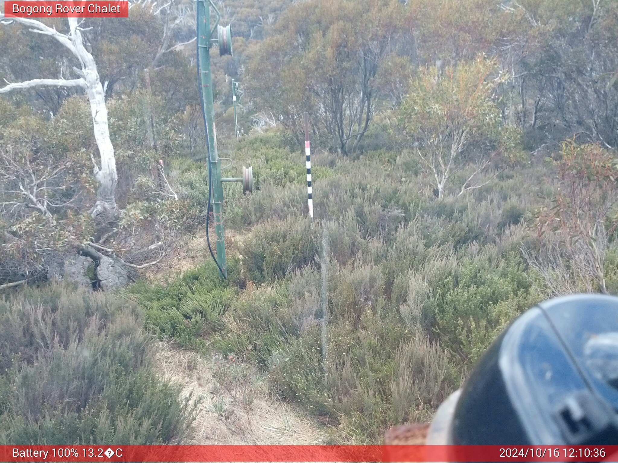 Bogong Web Cam 12:10pm Wednesday 16th of October 2024