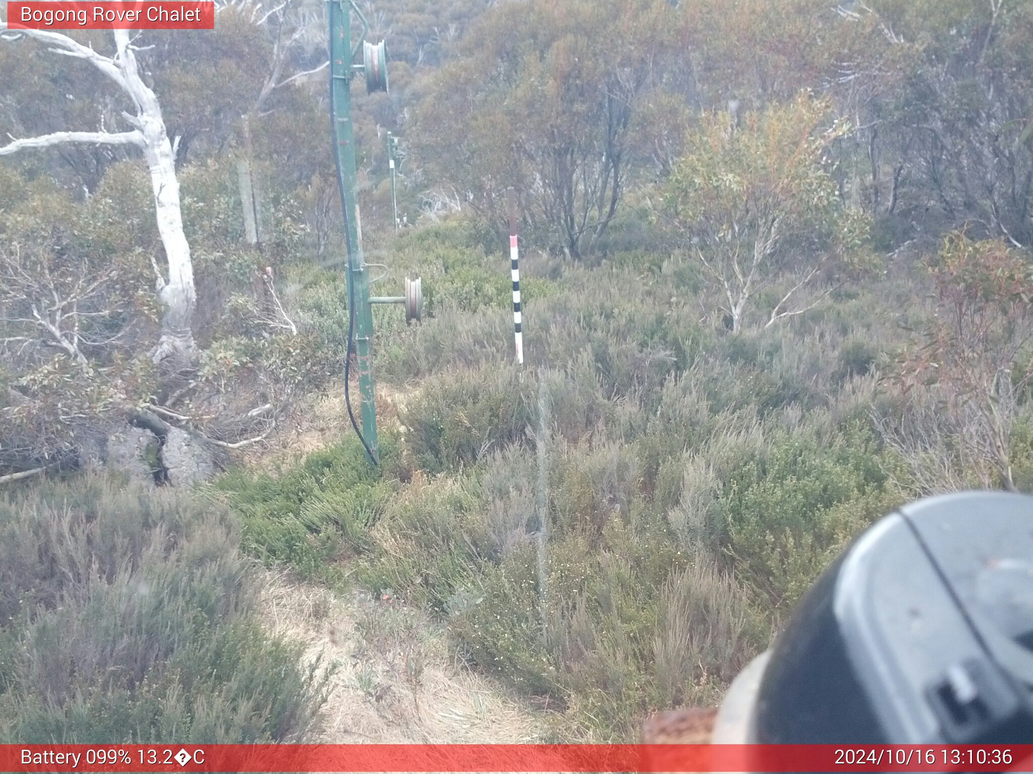 Bogong Web Cam 1:10pm Wednesday 16th of October 2024