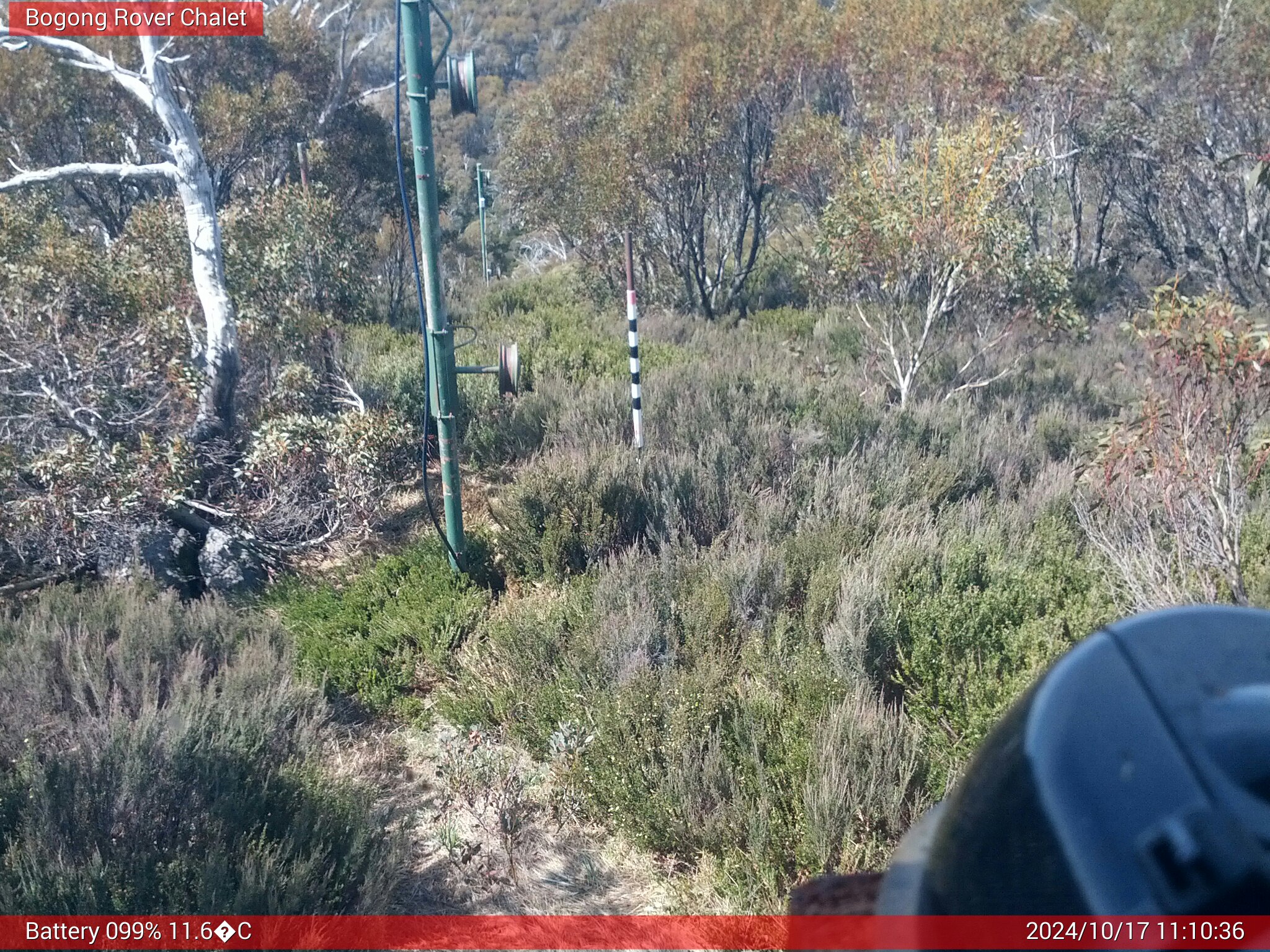 Bogong Web Cam 11:10am Thursday 17th of October 2024