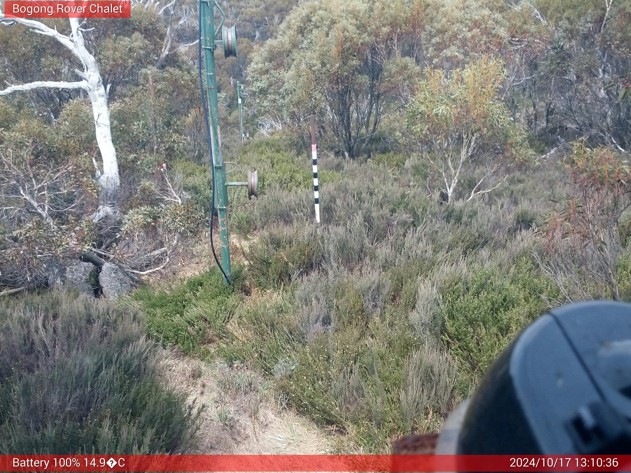 Bogong Web Cam 1:10pm Thursday 17th of October 2024