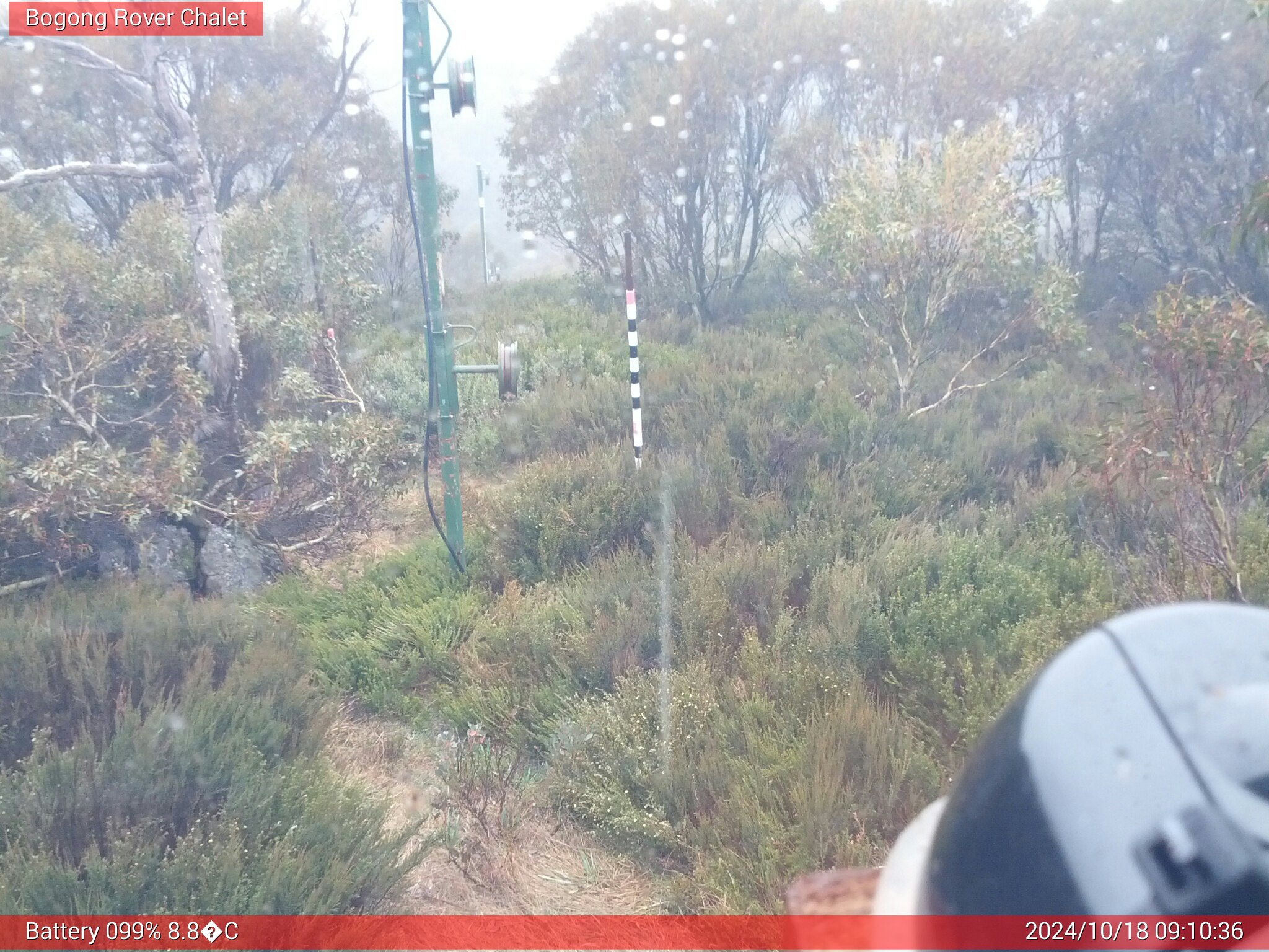 Bogong Web Cam 9:10am Friday 18th of October 2024