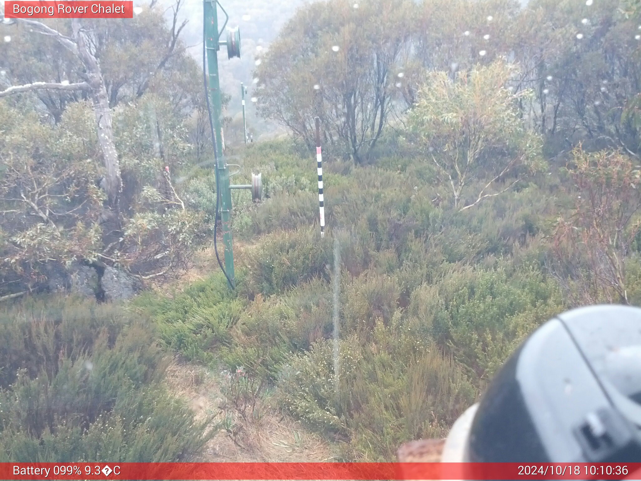 Bogong Web Cam 10:10am Friday 18th of October 2024