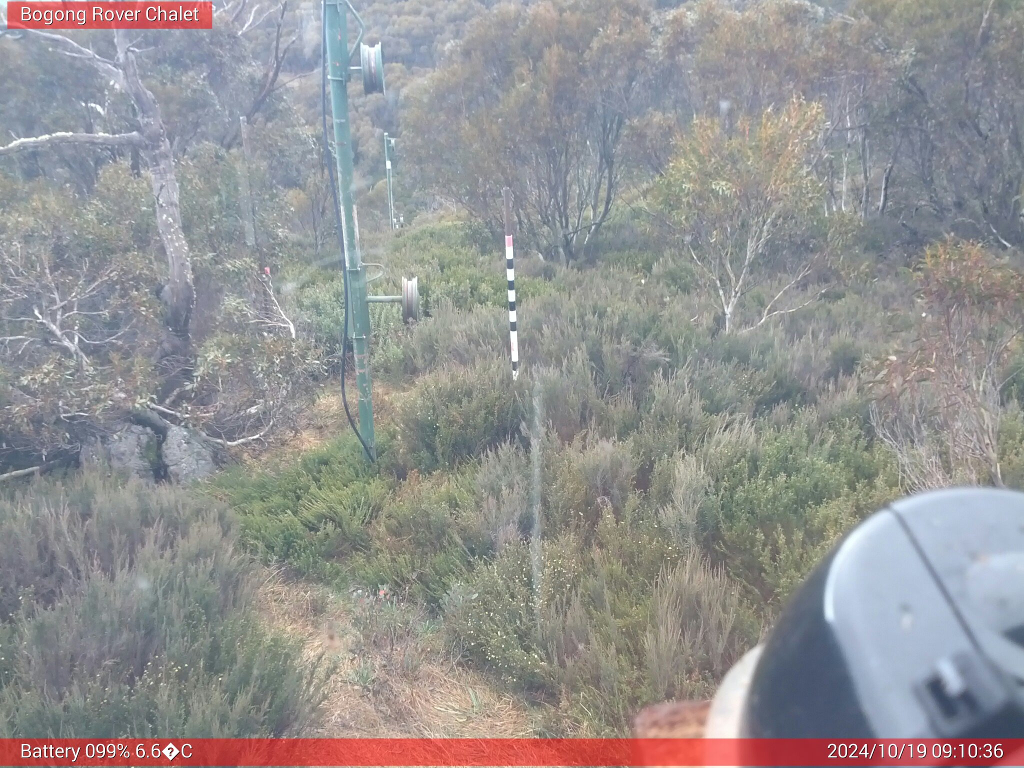 Bogong Web Cam 9:10am Saturday 19th of October 2024