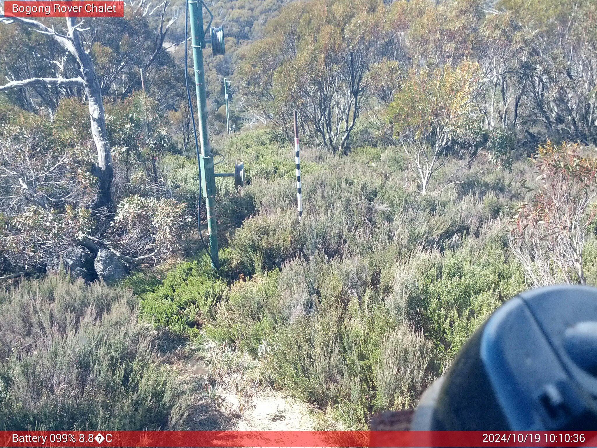 Bogong Web Cam 10:10am Saturday 19th of October 2024