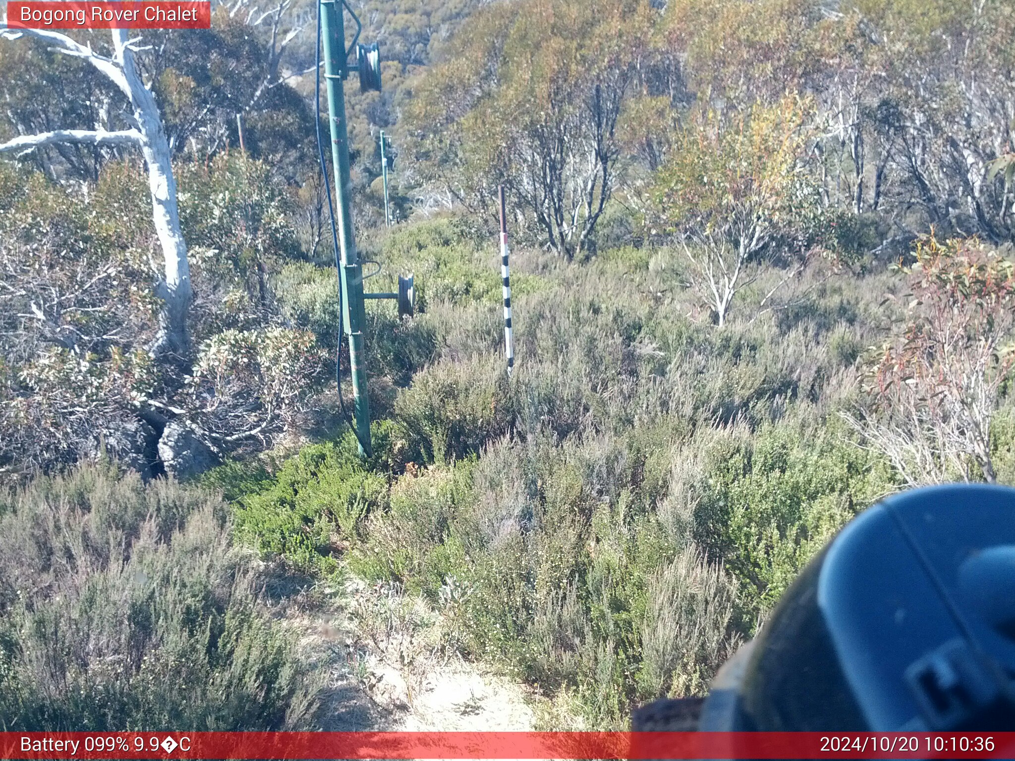 Bogong Web Cam 10:10am Sunday 20th of October 2024