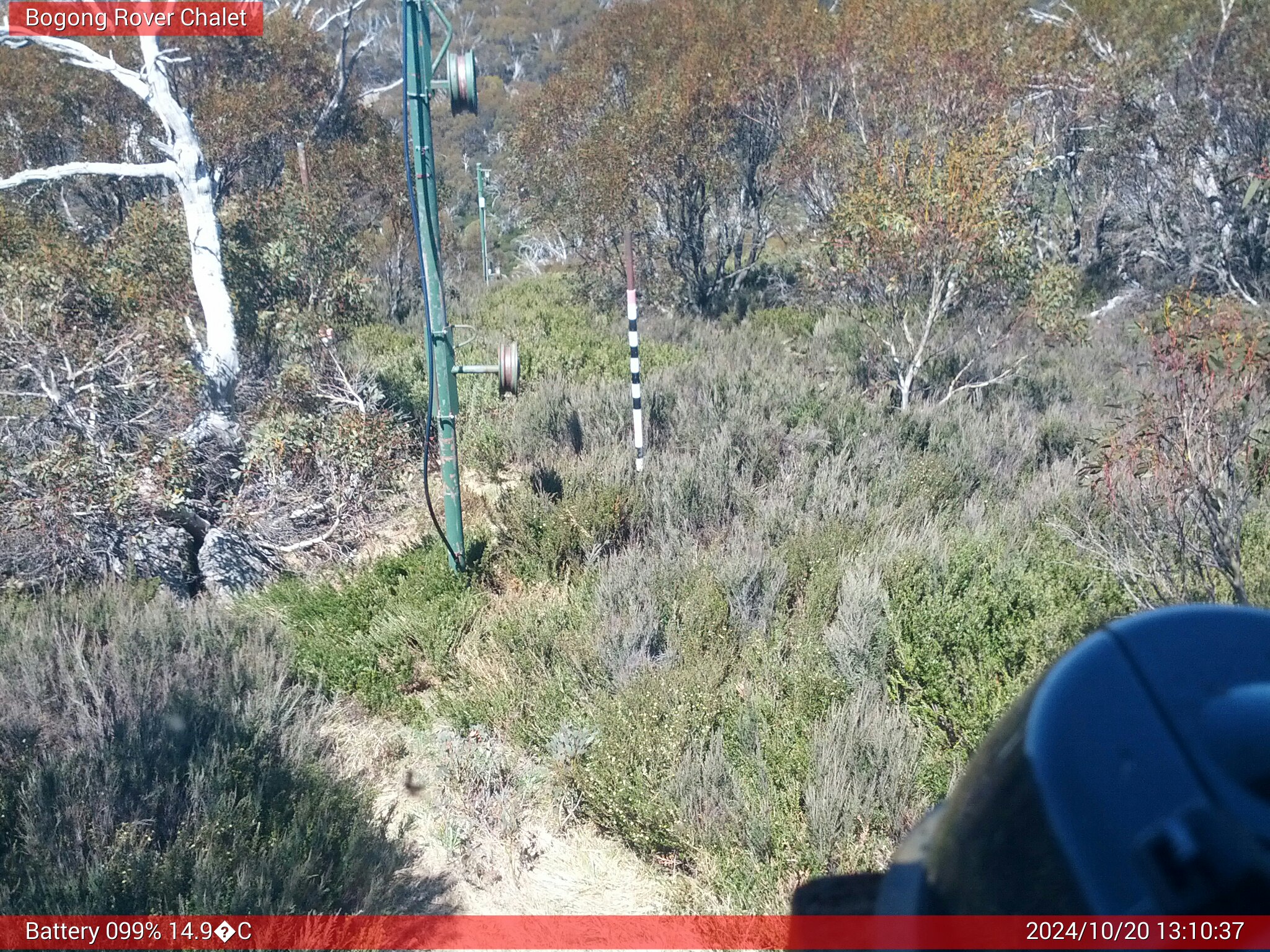 Bogong Web Cam 1:10pm Sunday 20th of October 2024