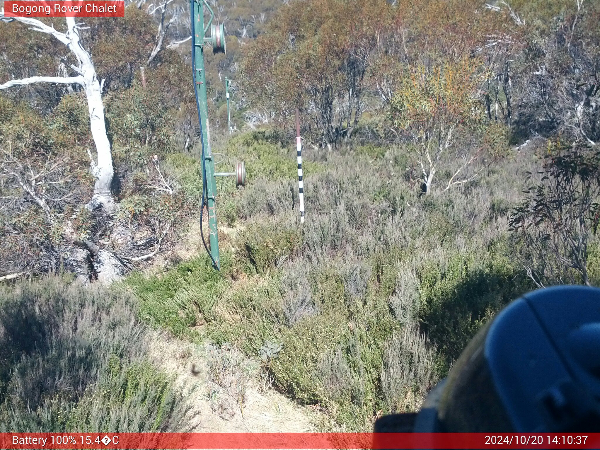 Bogong Web Cam 2:10pm Sunday 20th of October 2024