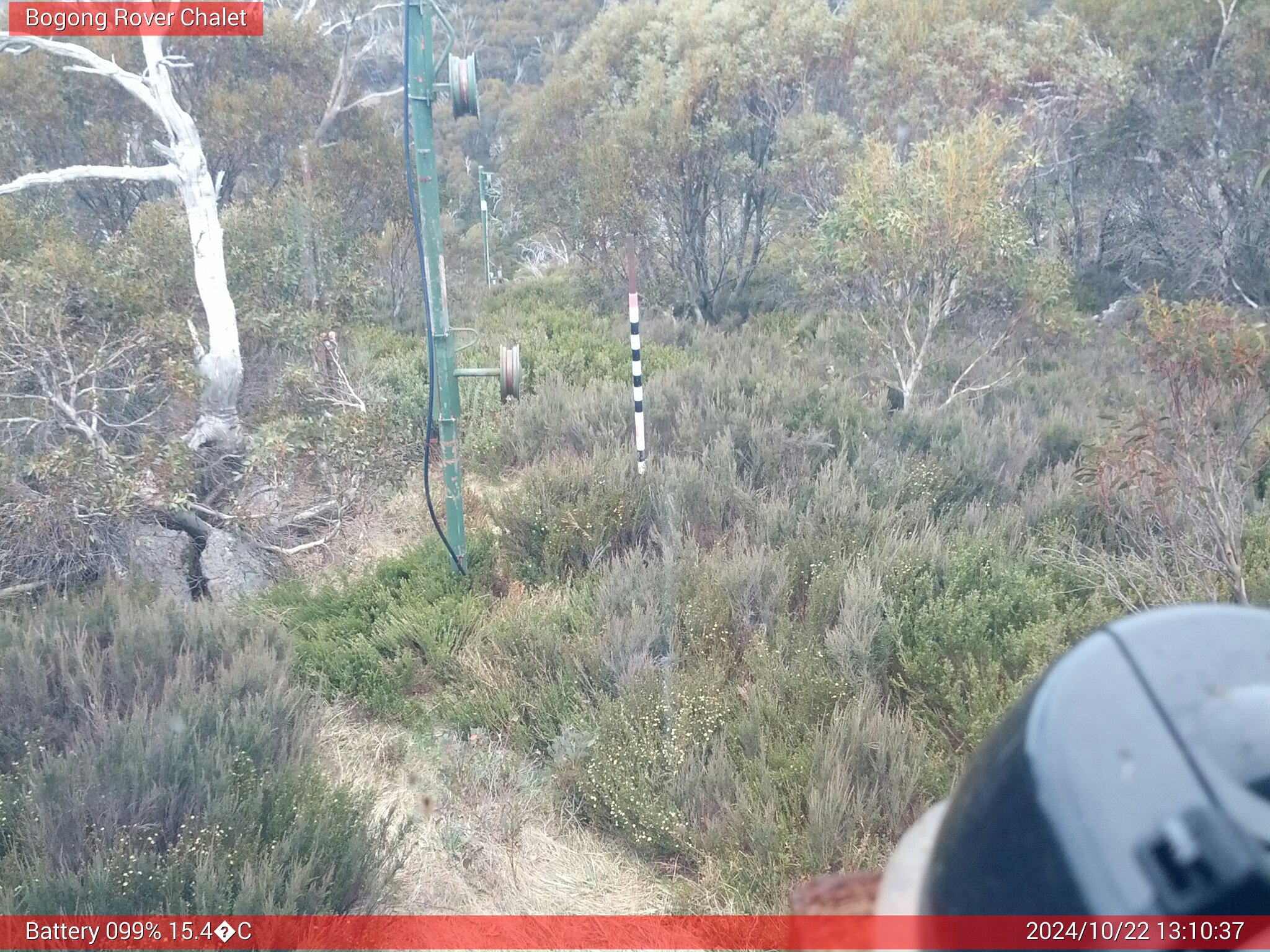 Bogong Web Cam 1:10pm Tuesday 22nd of October 2024