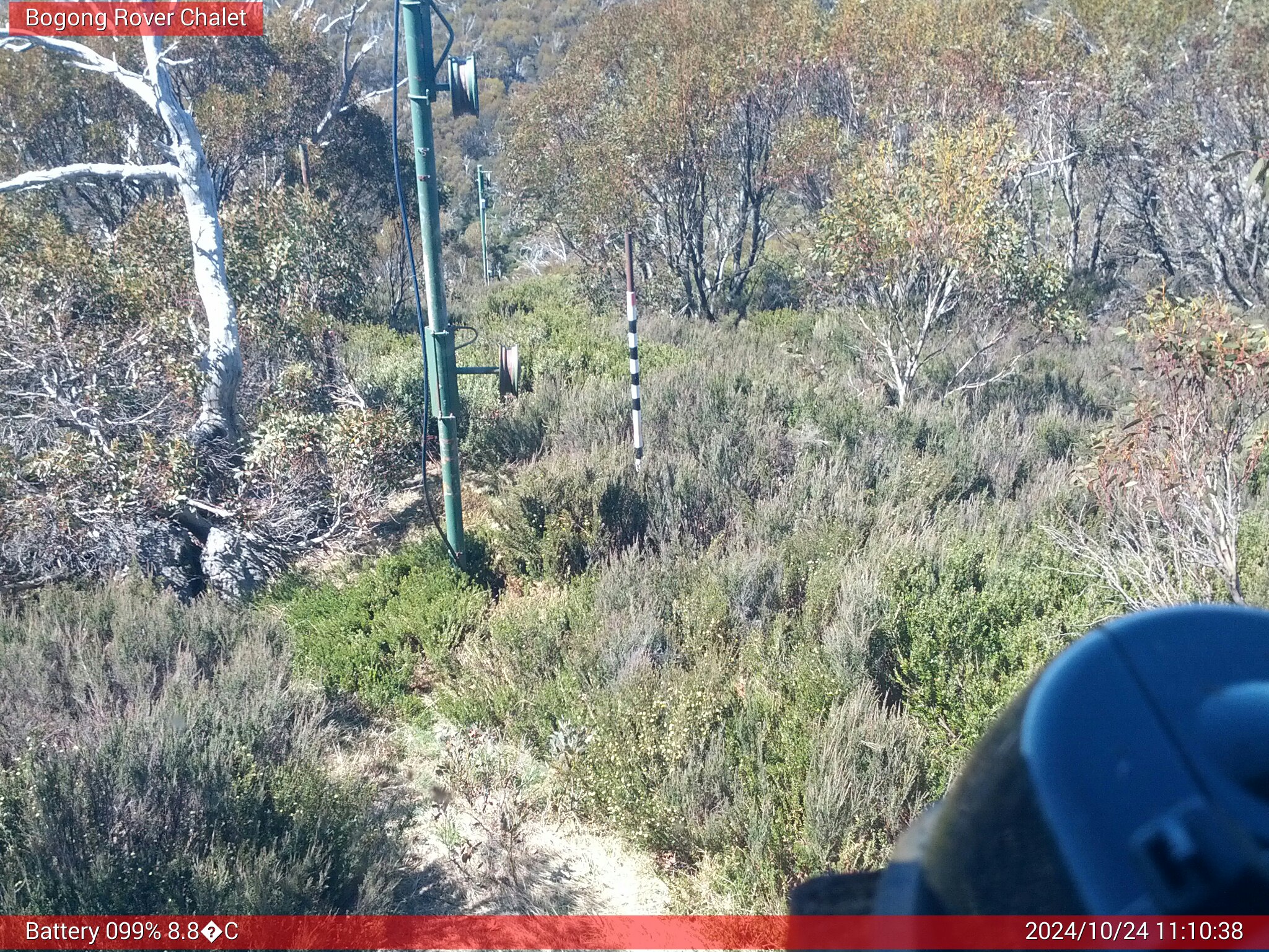 Bogong Web Cam 11:10am Thursday 24th of October 2024