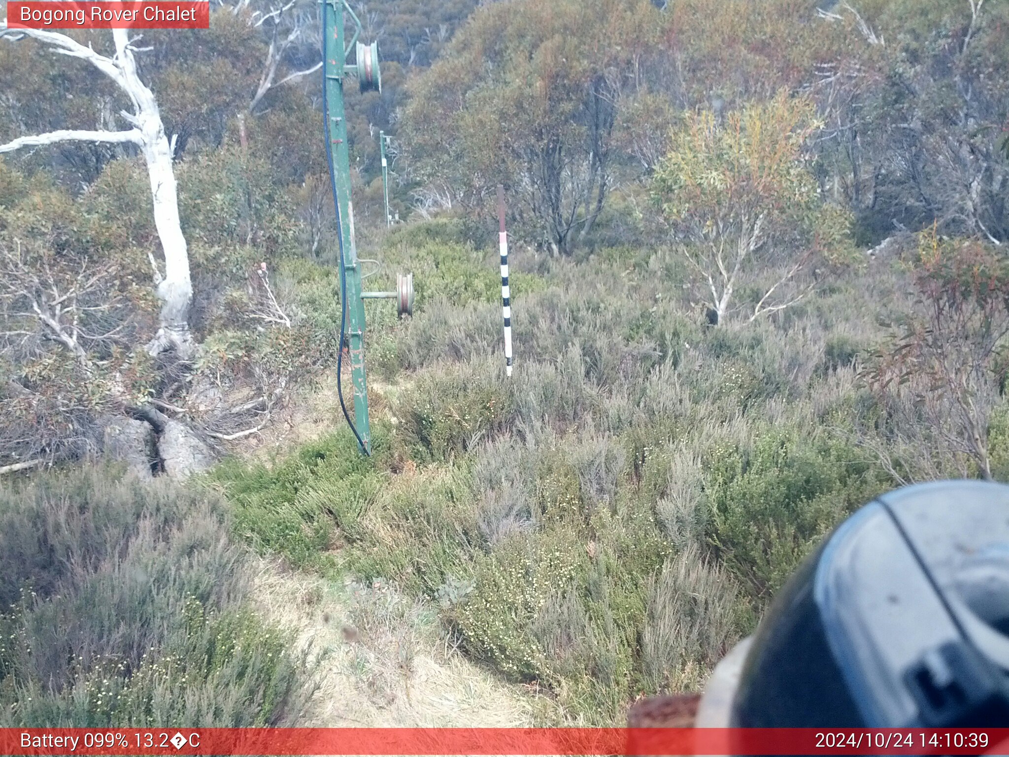 Bogong Web Cam 2:10pm Thursday 24th of October 2024