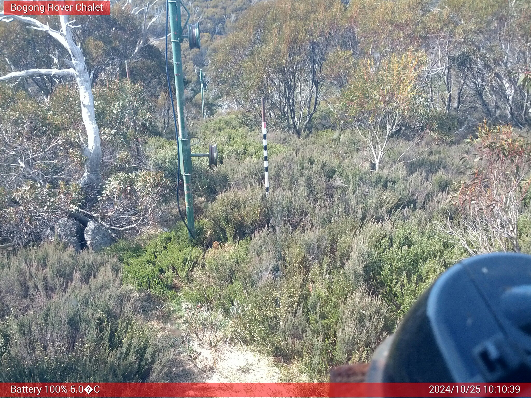 Bogong Web Cam 10:10am Friday 25th of October 2024