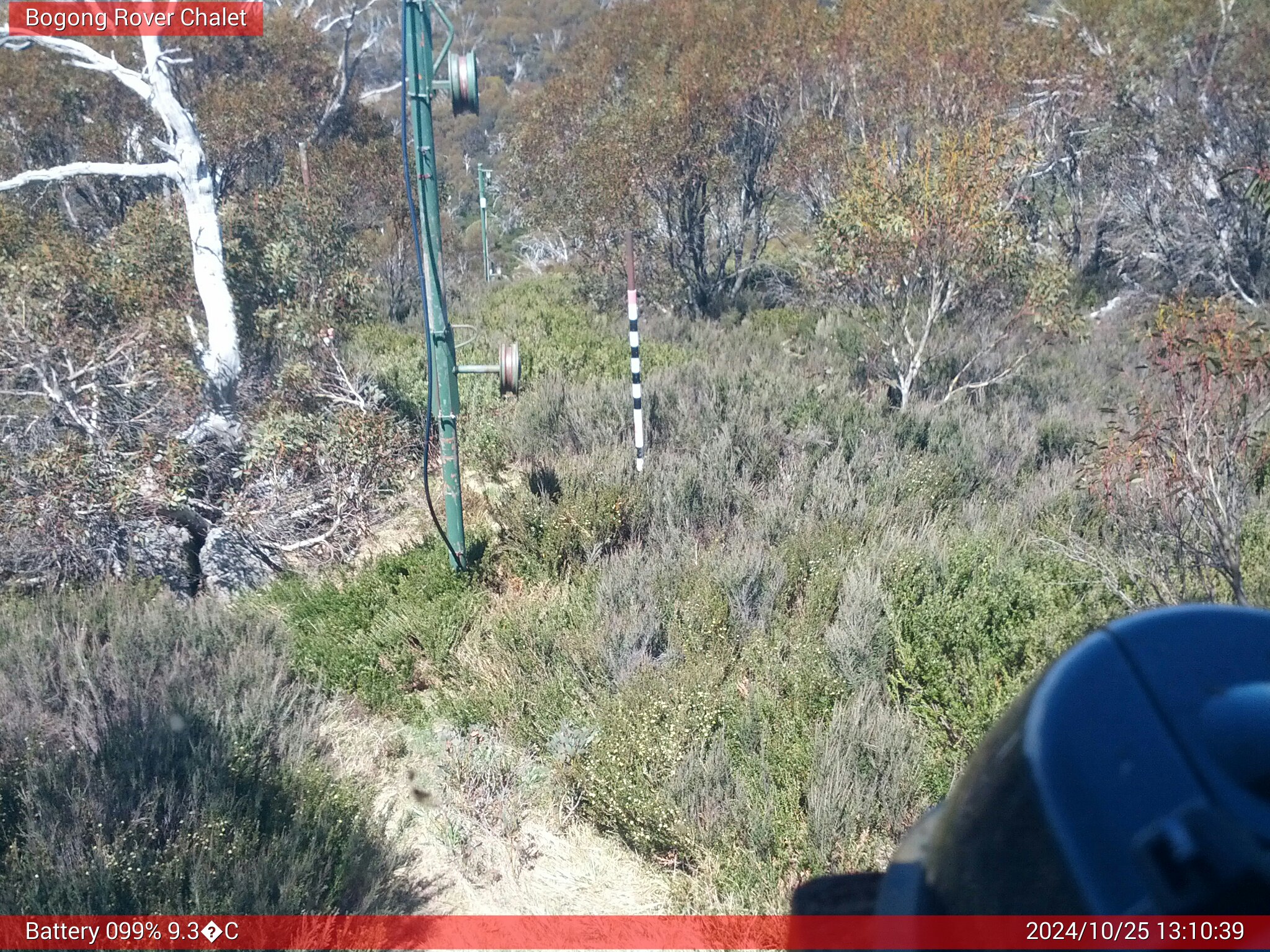 Bogong Web Cam 1:10pm Friday 25th of October 2024