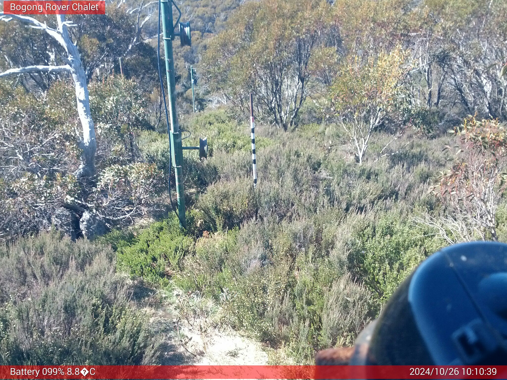 Bogong Web Cam 10:10am Saturday 26th of October 2024