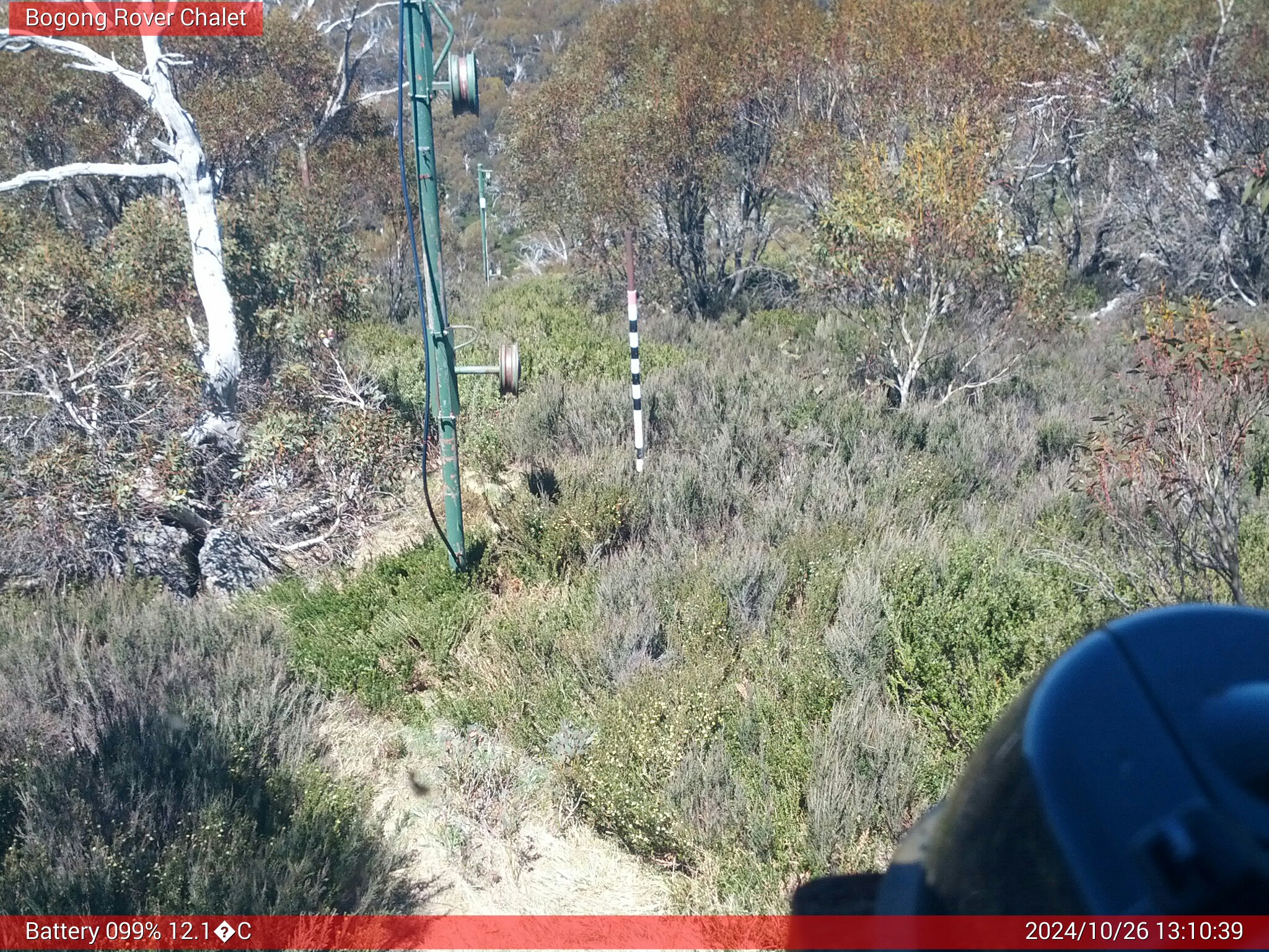 Bogong Web Cam 1:10pm Saturday 26th of October 2024