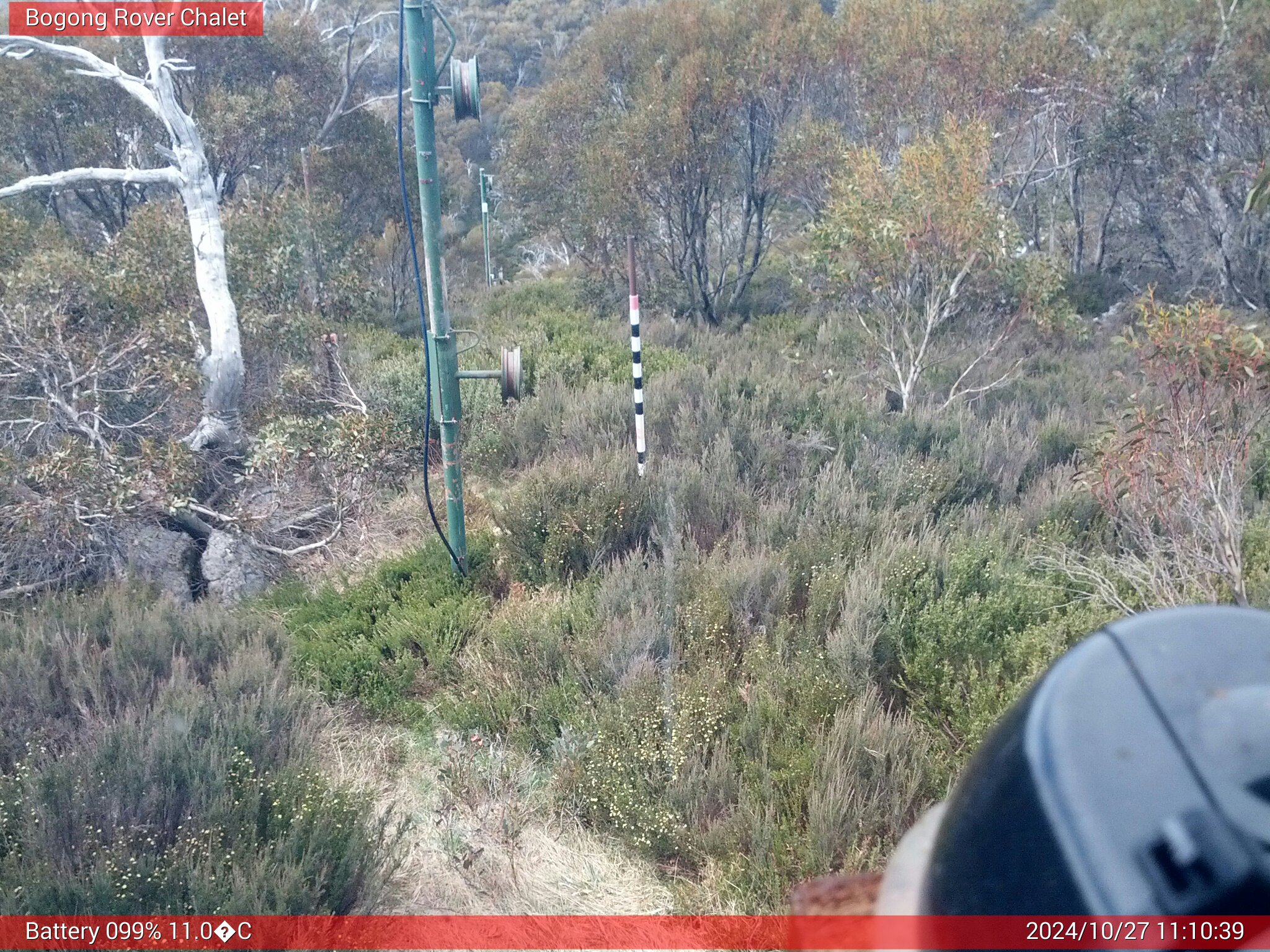 Bogong Web Cam 11:10am Sunday 27th of October 2024