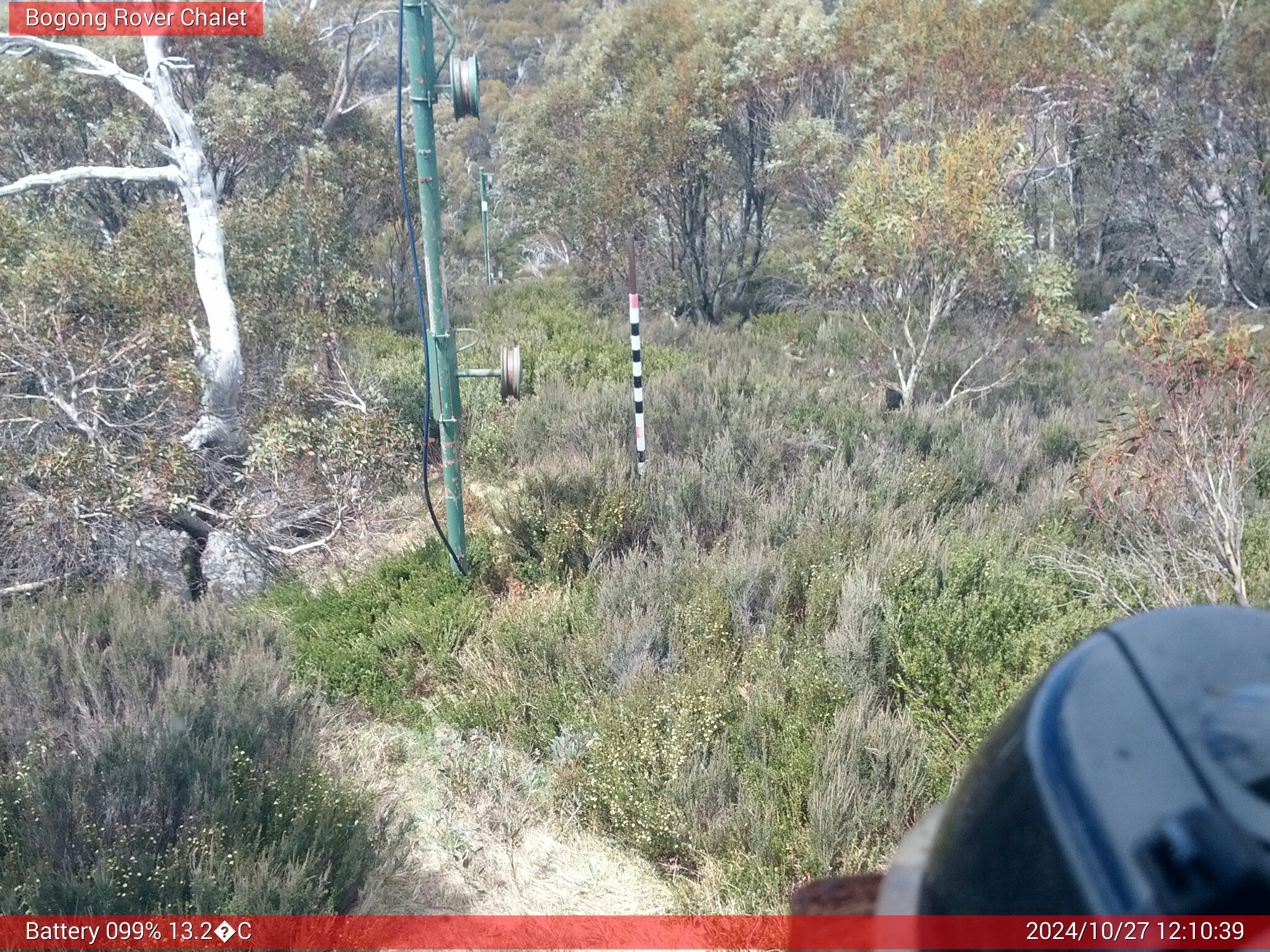 Bogong Web Cam 12:10pm Sunday 27th of October 2024