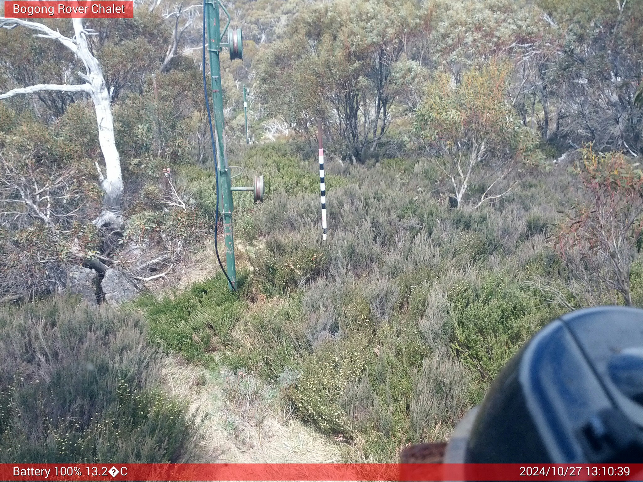 Bogong Web Cam 1:10pm Sunday 27th of October 2024