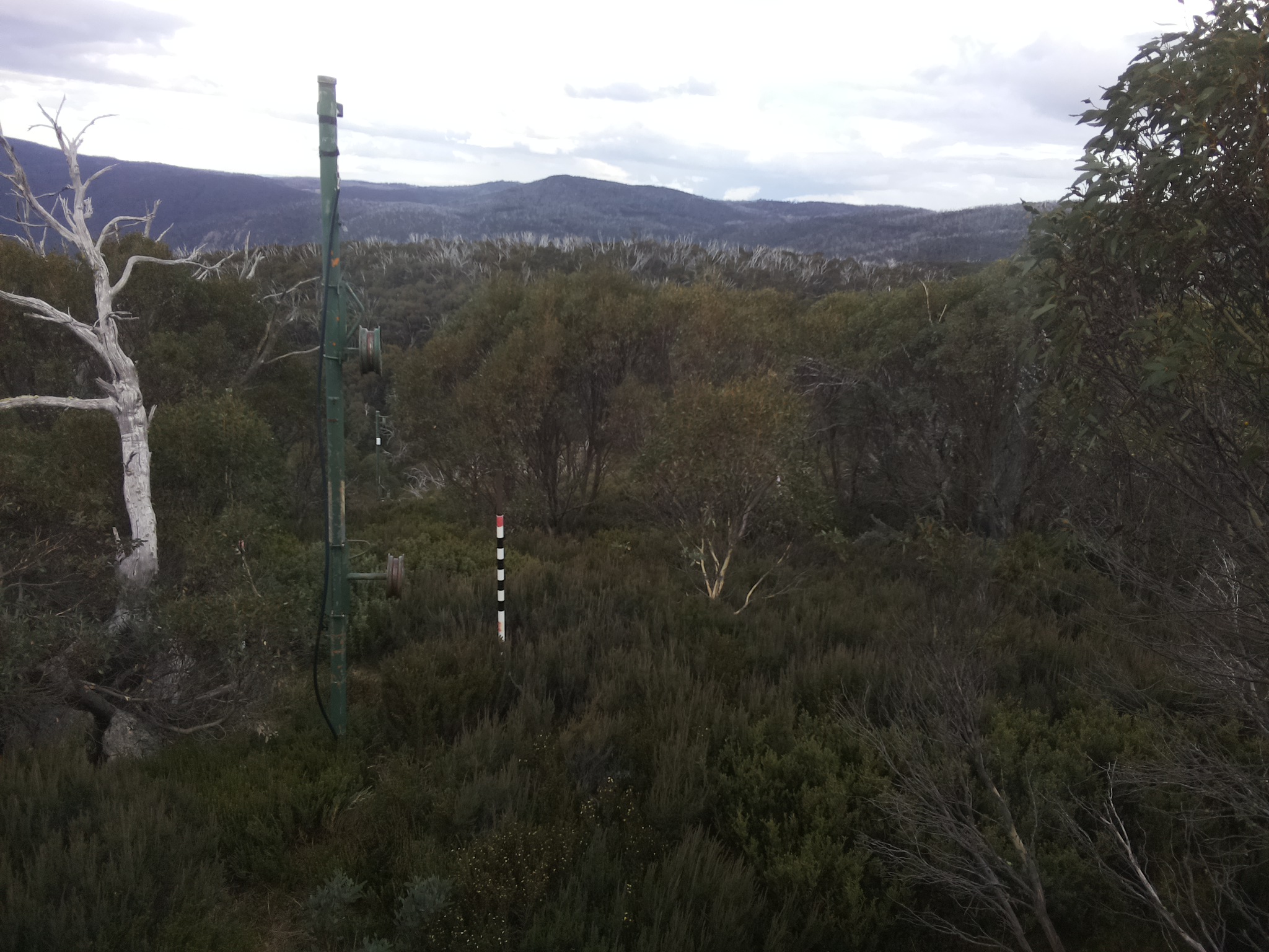 Bogong Web Cam 3:20pm Saturday 26th of April 2025