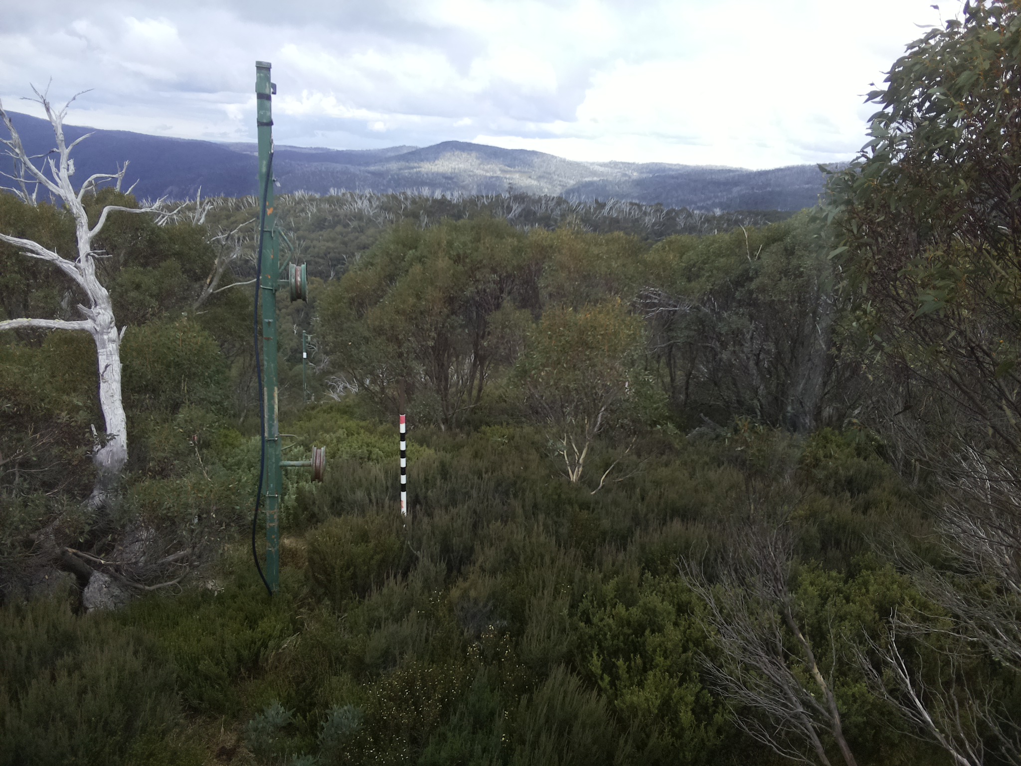 Bogong Web Cam 2:20pm Monday 28th of April 2025