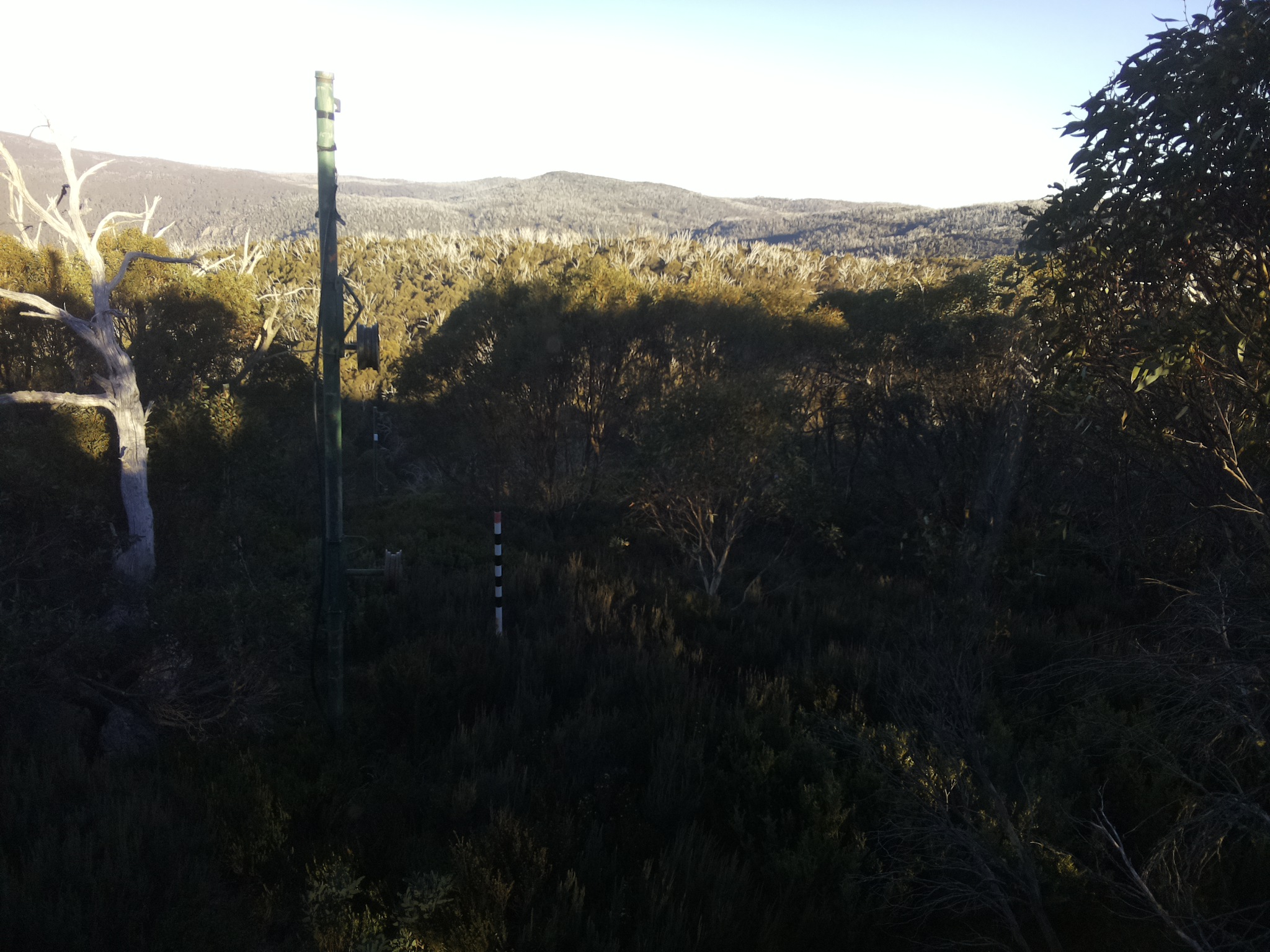Bogong Web Cam 4:10pm Saturday 10th of May 2025