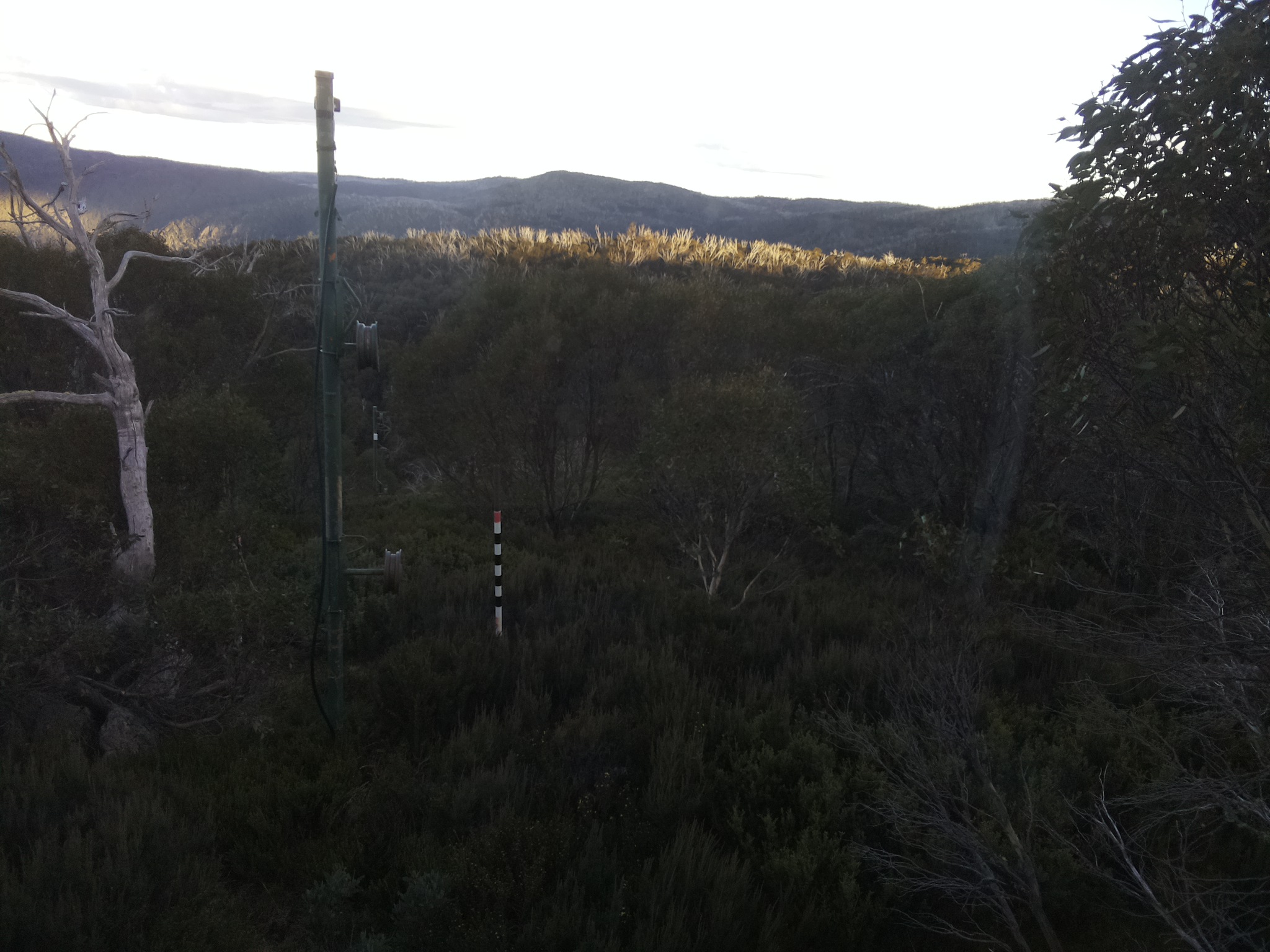 Bogong Web Cam 4:40pm Monday 12th of May 2025