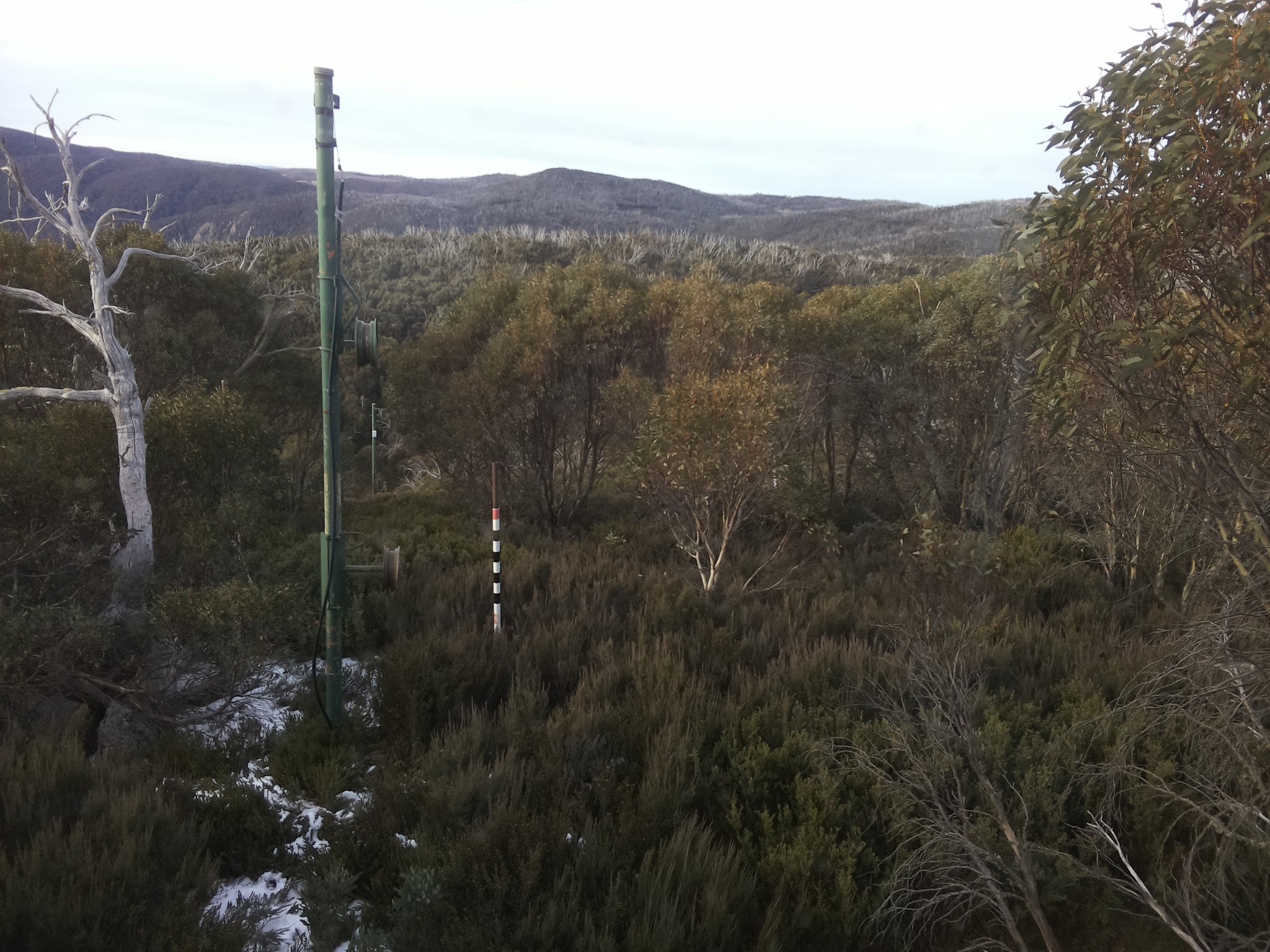 Bogong Web Cam 8:30am Monday 2nd of June 2025