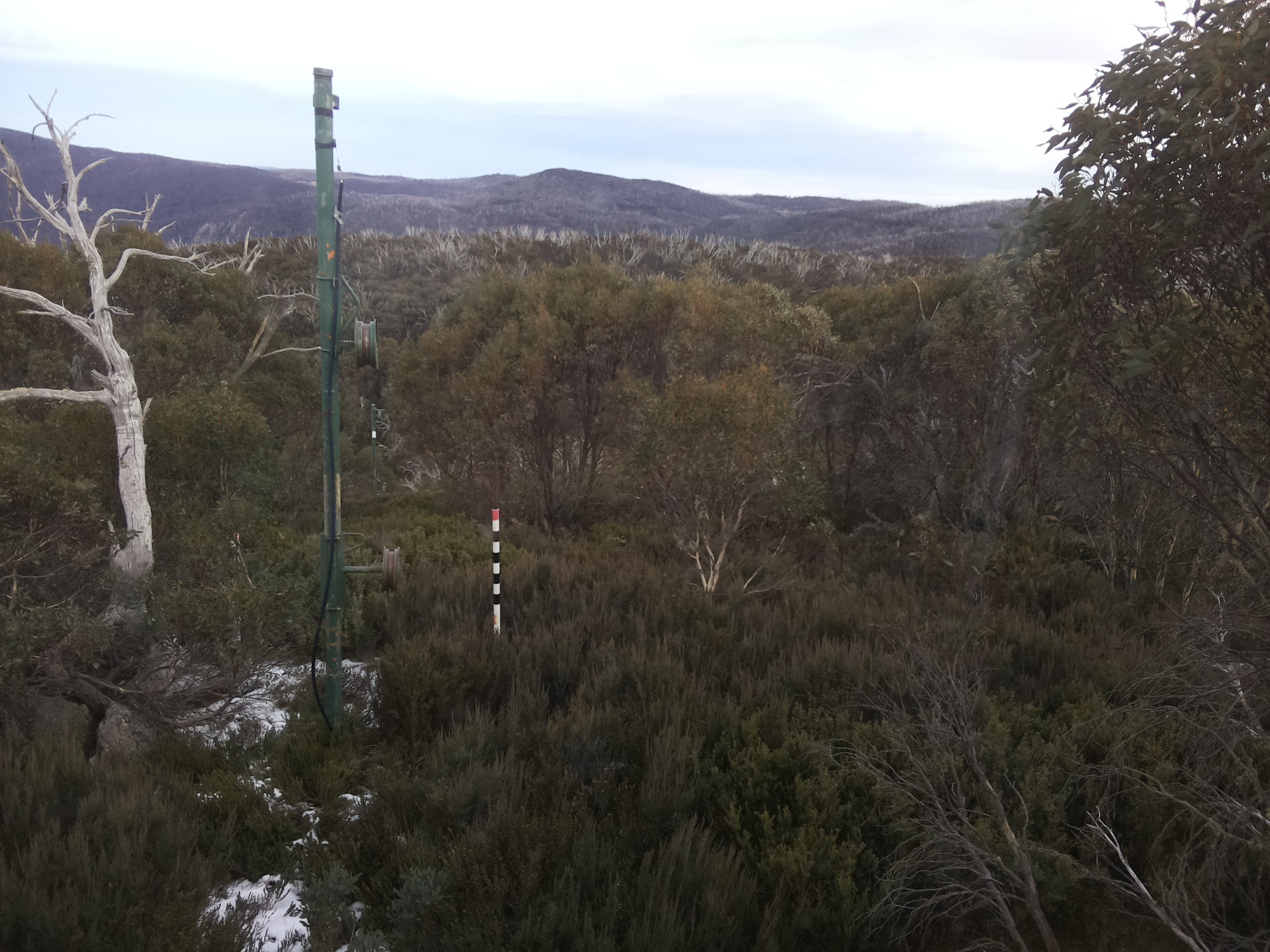 Bogong Web Cam 4:10pm Monday 2nd of June 2025