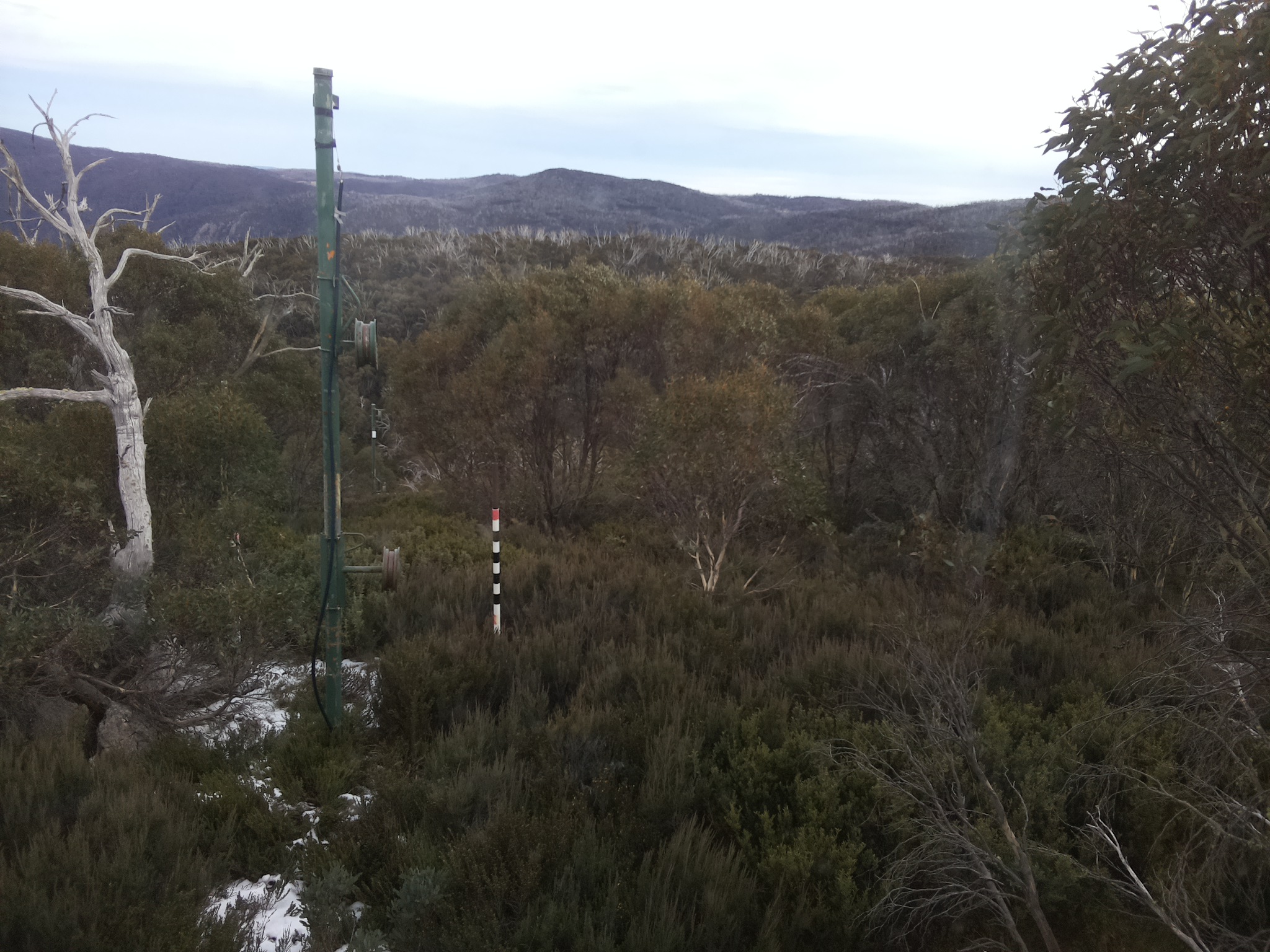 Bogong Web Cam 4:20pm Monday 2nd of June 2025