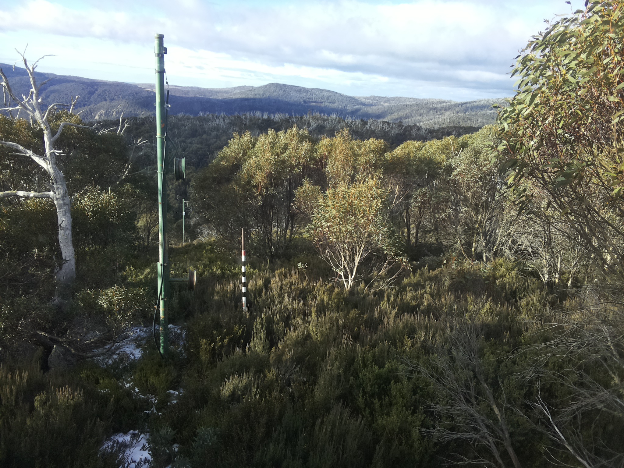 Bogong Web Cam 8:40am Tuesday 3rd of June 2025