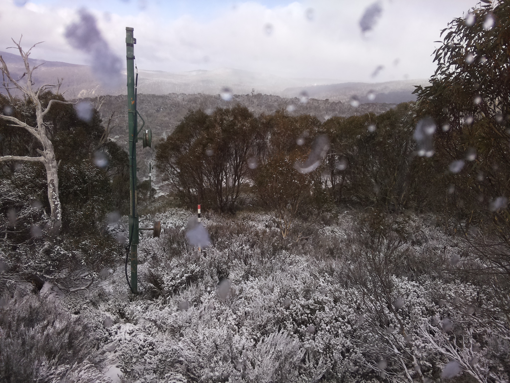 Bogong Web Cam 1:10pm Wednesday 4th of June 2025