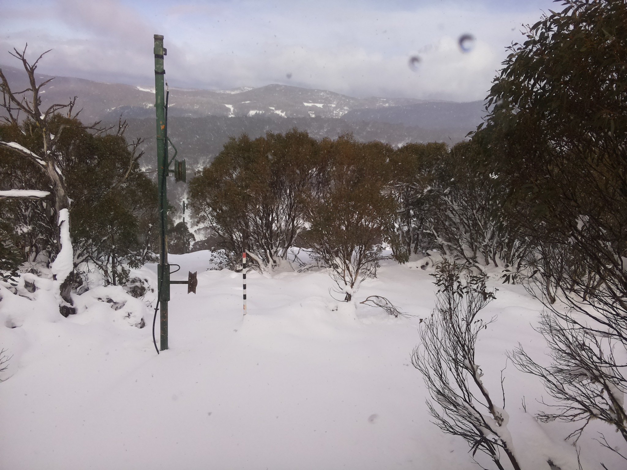 Bogong Web Cam 2:50pm Tuesday 10th of June 2025