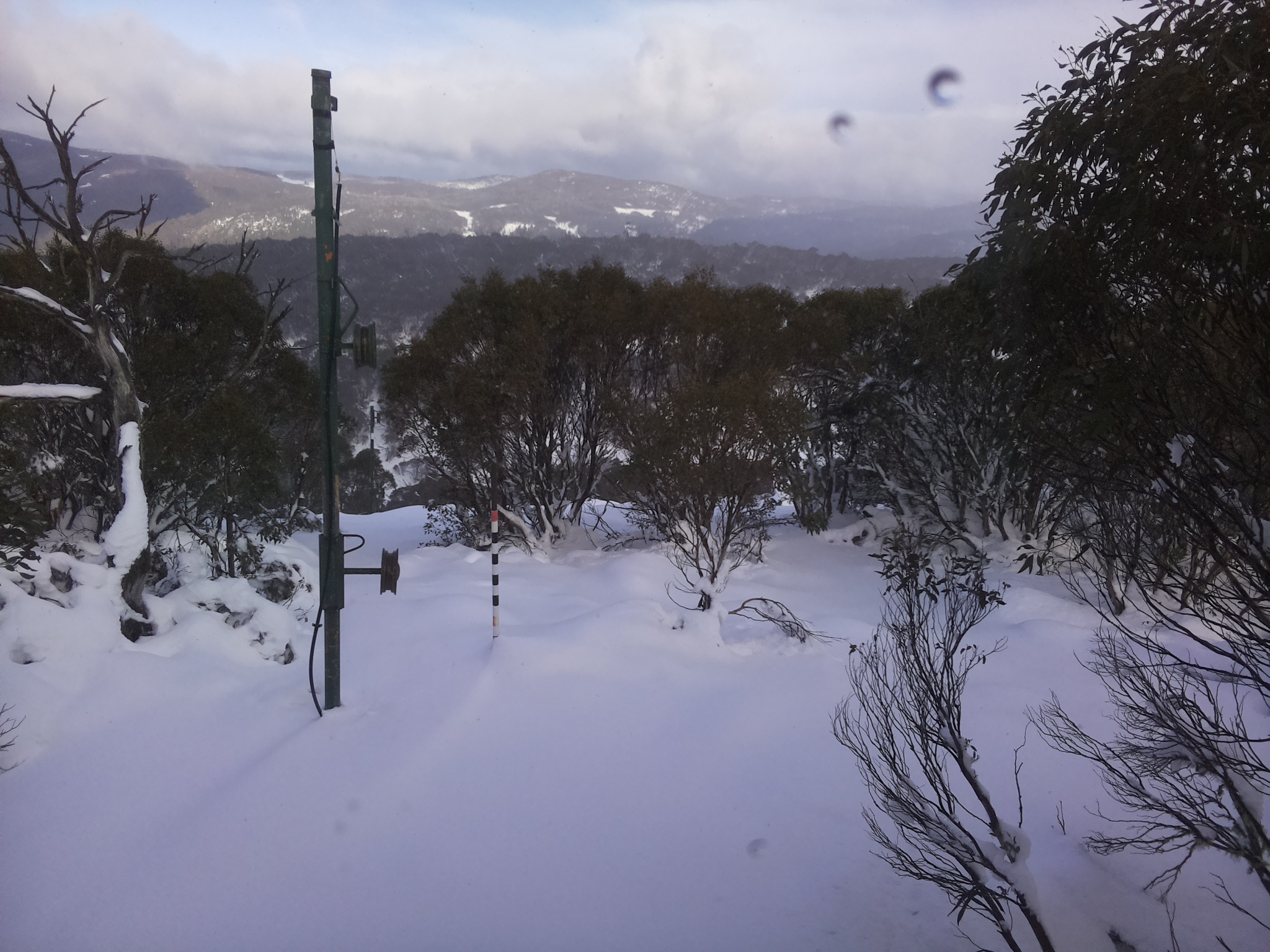 Bogong Web Cam 3:00pm Tuesday 10th of June 2025