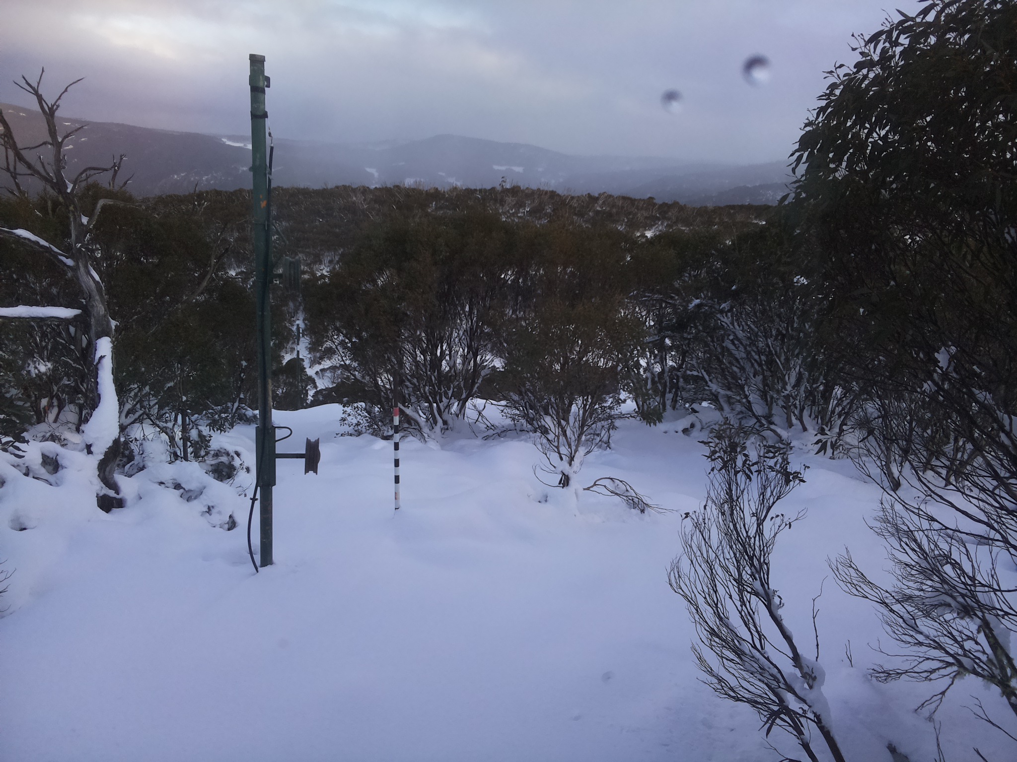 Bogong Web Cam 4:30pm Tuesday 10th of June 2025