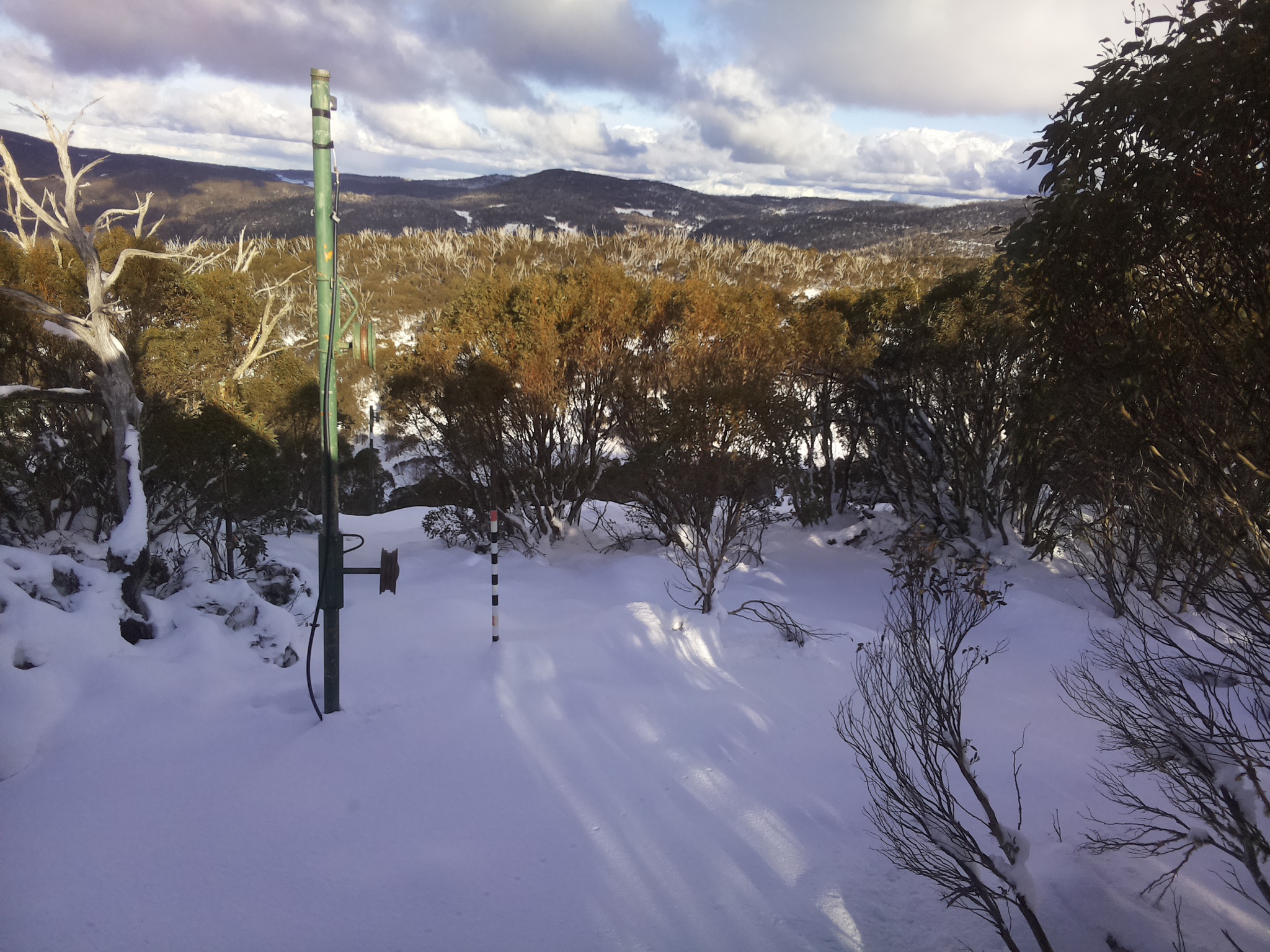 Bogong Web Cam 3:20pm Thursday 12th of June 2025