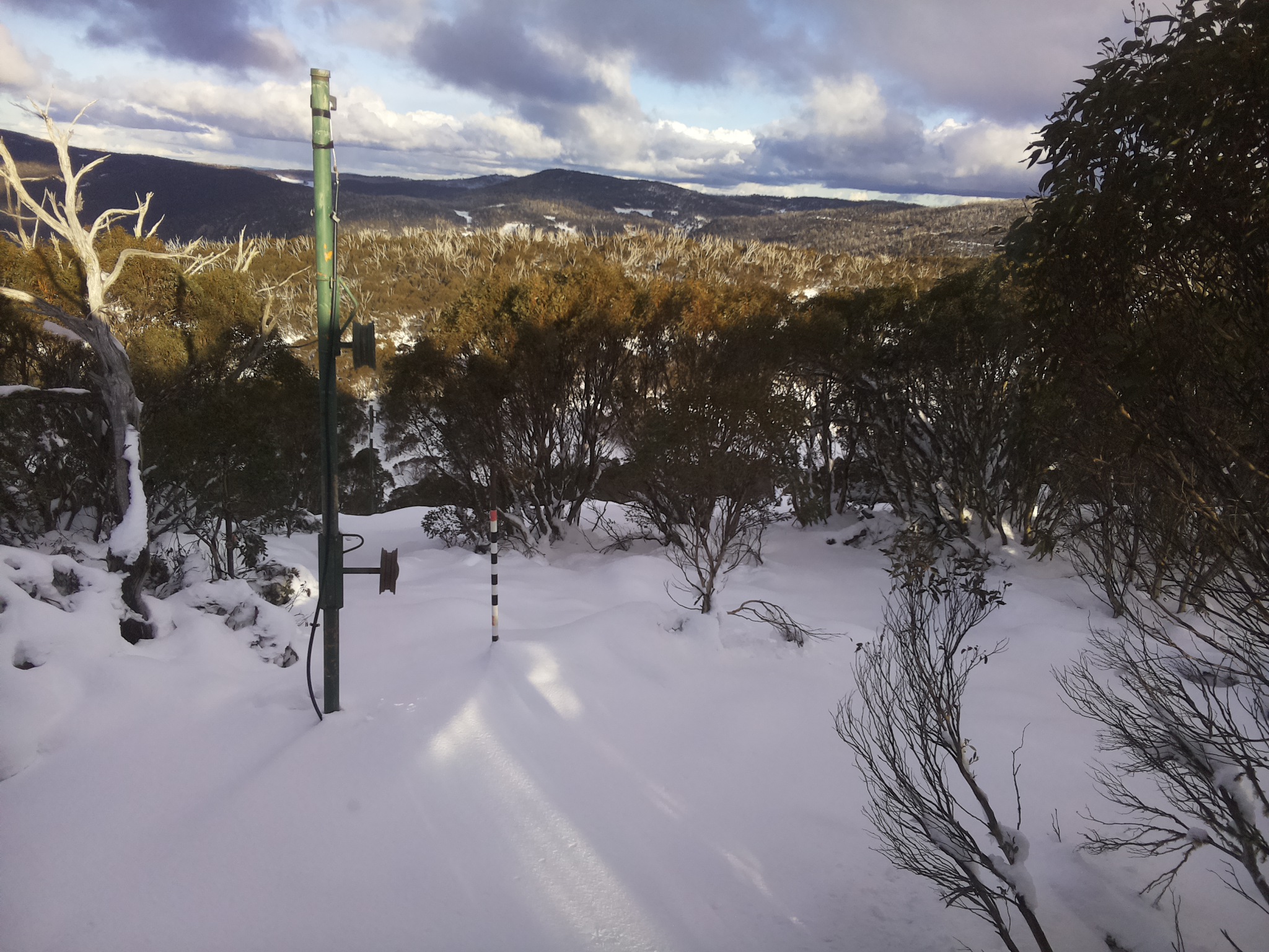 Bogong Web Cam 3:40pm Thursday 12th of June 2025