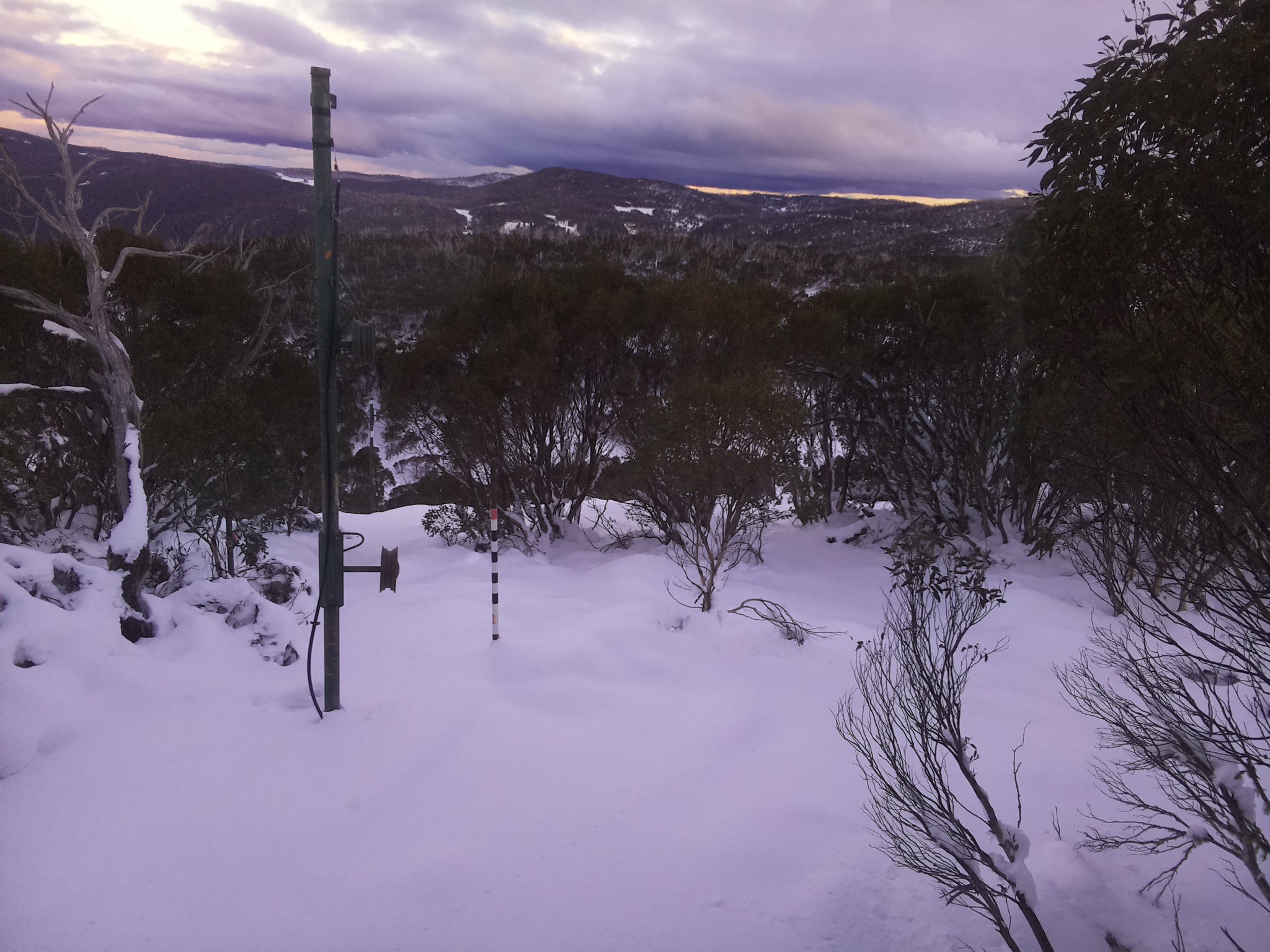 Bogong Web Cam 4:50pm Thursday 12th of June 2025