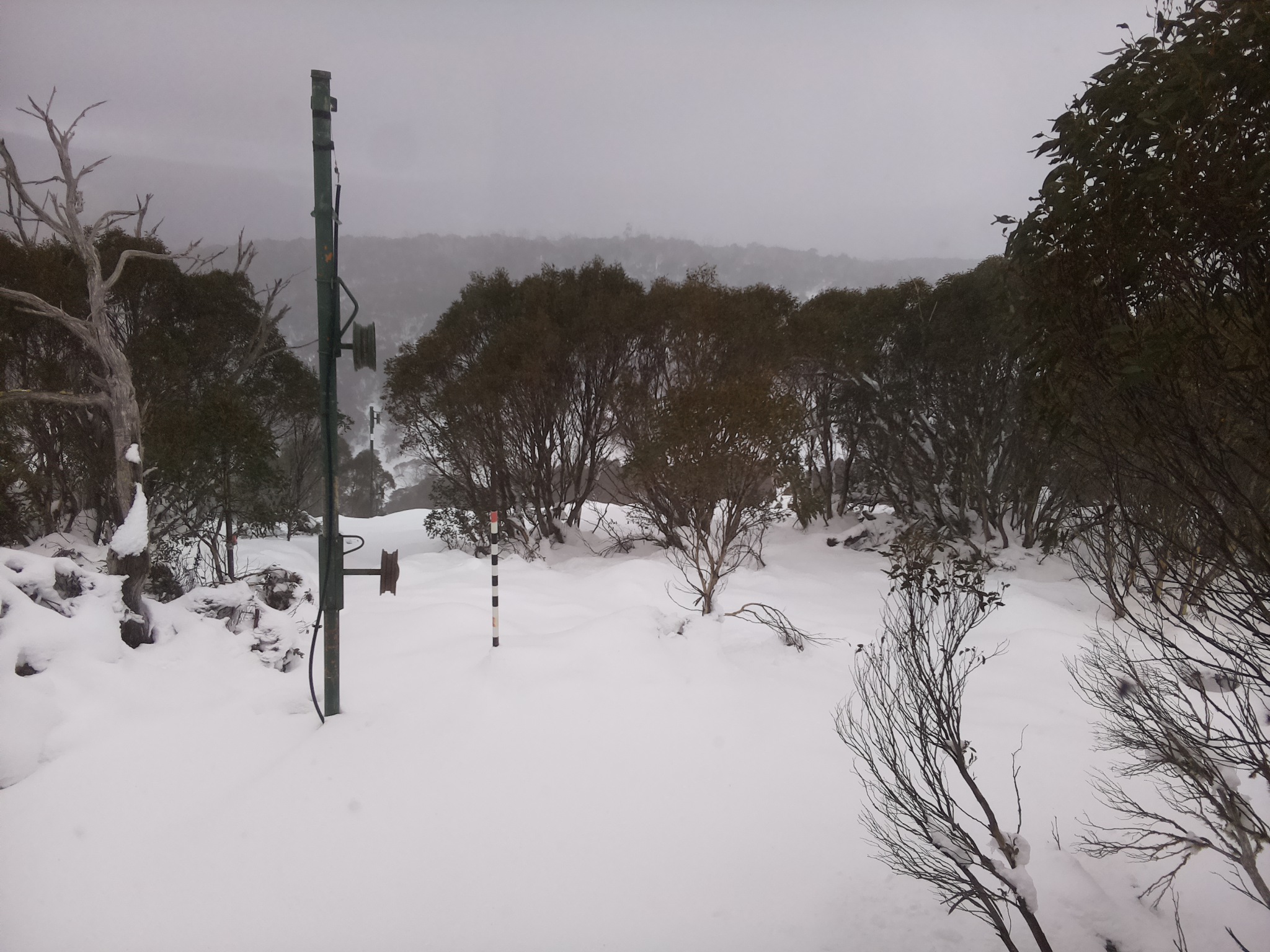 Bogong Web Cam 2:00pm Sunday 15th of June 2025