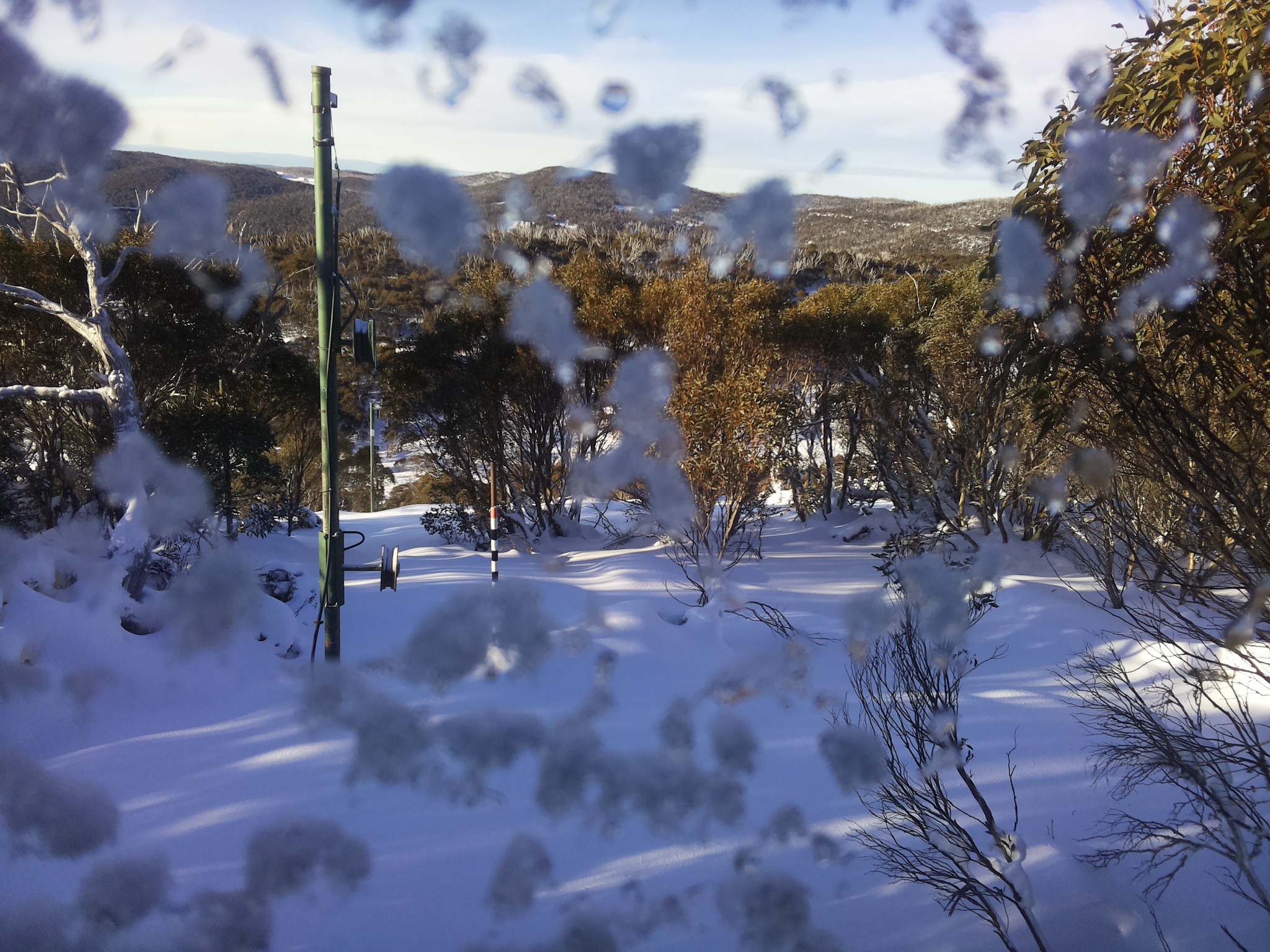 Bogong Web Cam 8:30am Wednesday 18th of June 2025