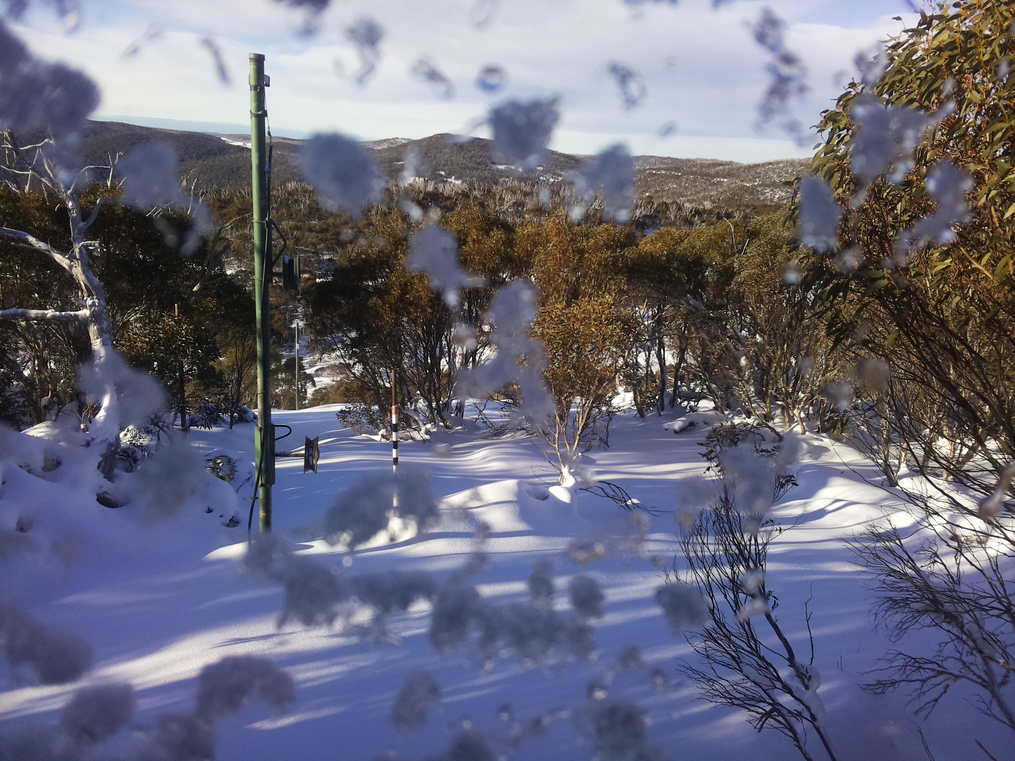 Bogong Web Cam 8:50am Wednesday 18th of June 2025