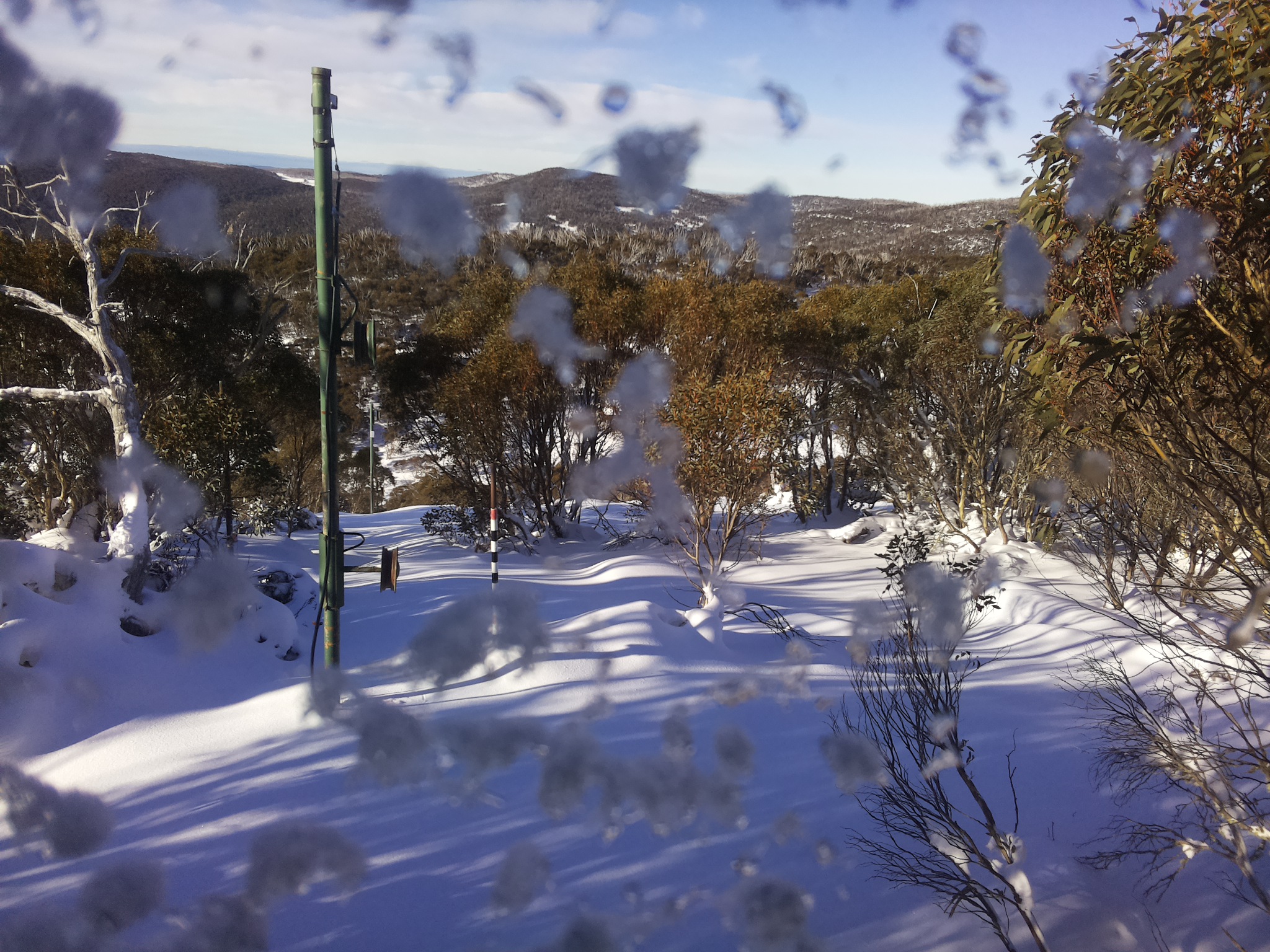 Bogong Web Cam 9:20am Wednesday 18th of June 2025