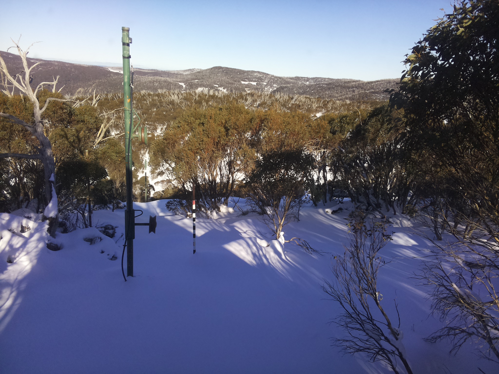 Bogong Web Cam 2:40pm Wednesday 18th of June 2025
