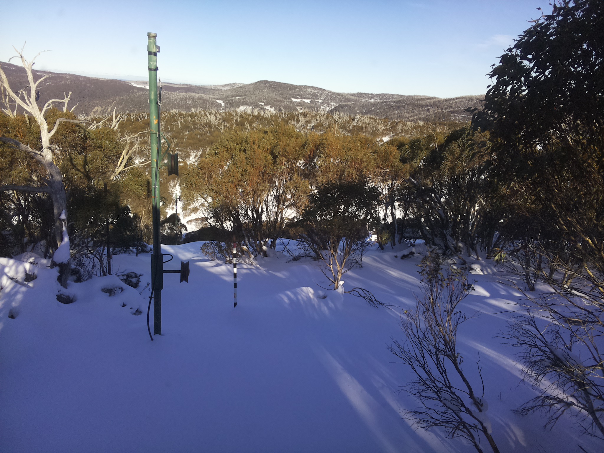 Bogong Web Cam 2:50pm Wednesday 18th of June 2025