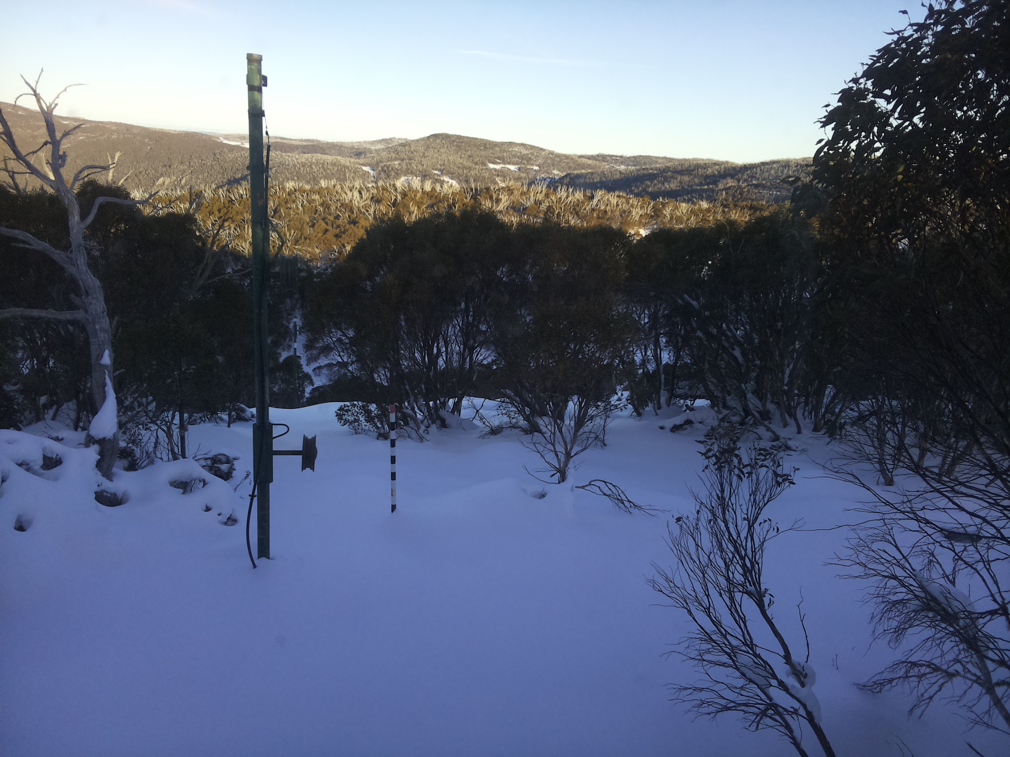 Bogong Web Cam 4:10pm Wednesday 18th of June 2025